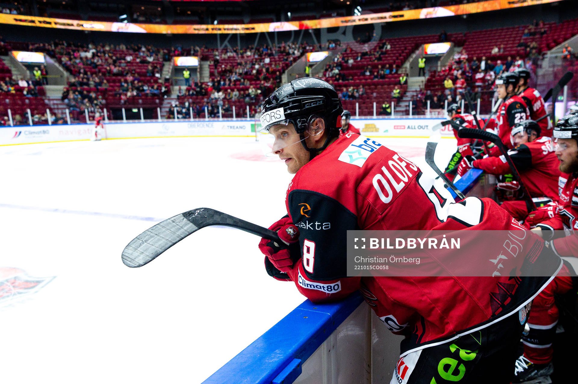 Malmö Redhawks Johan Olofsson deppar