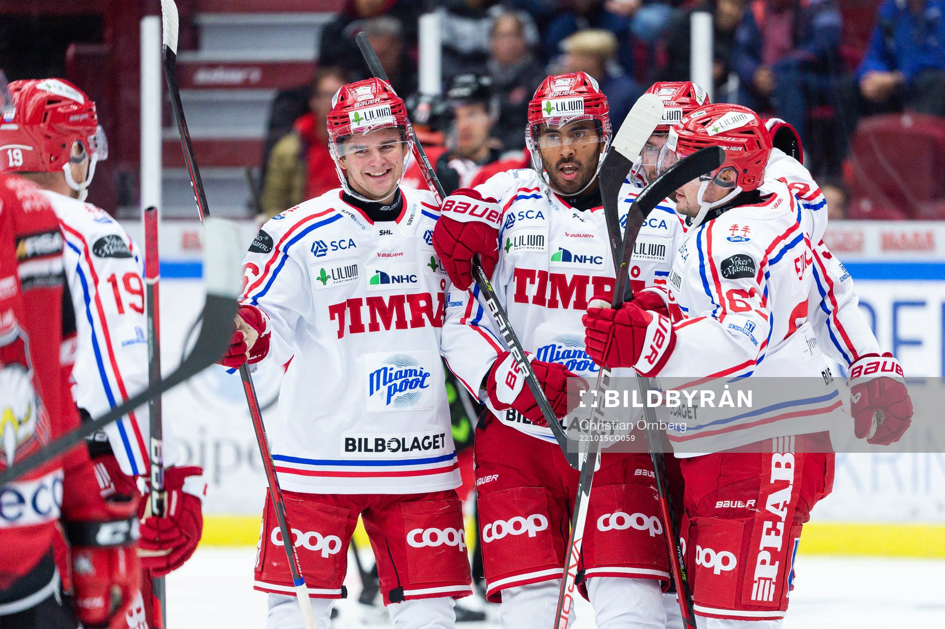 Timrås Jeremy Boyce-Rotevall jublar