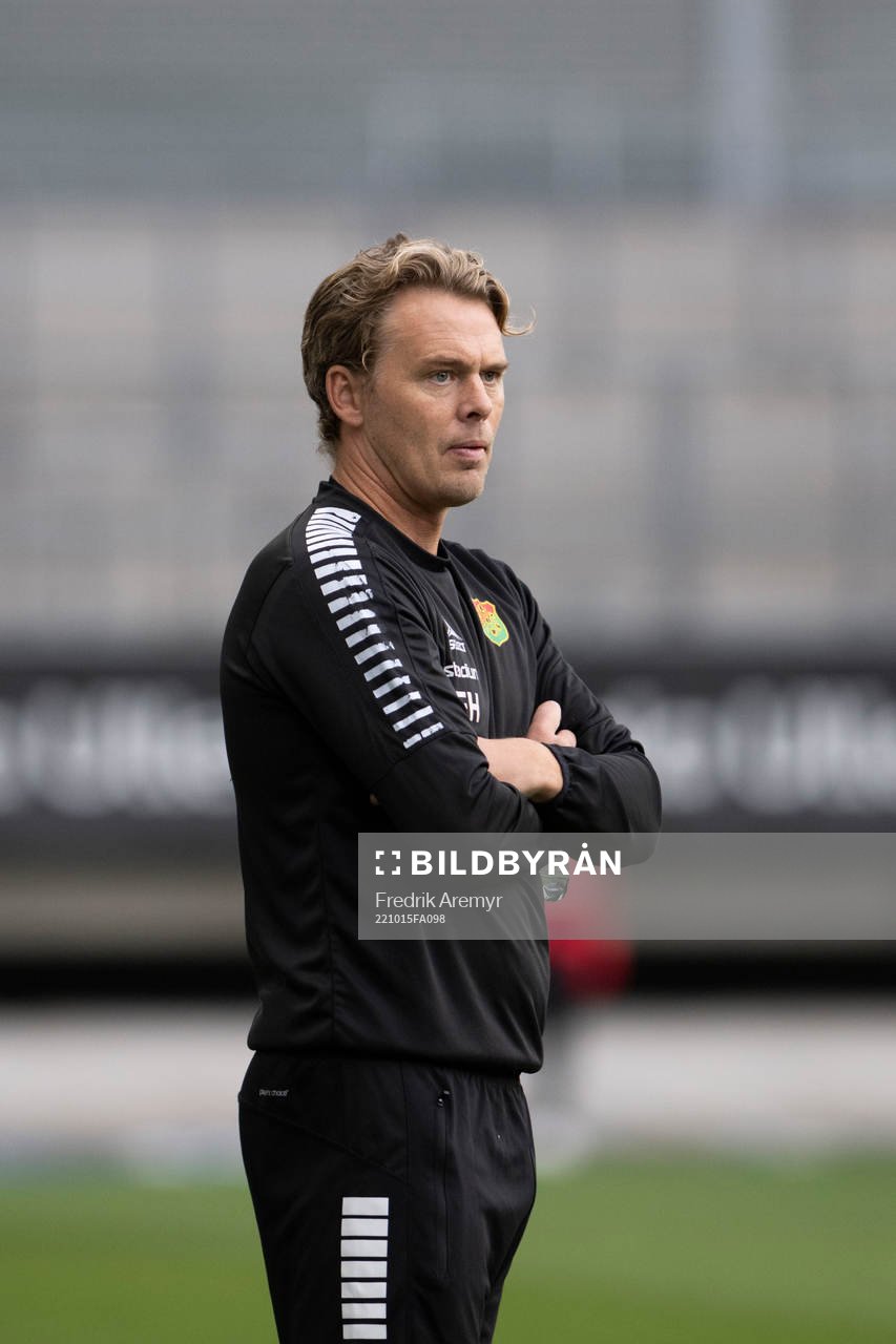 GAIS huvudtränare Fredrik Holmberg