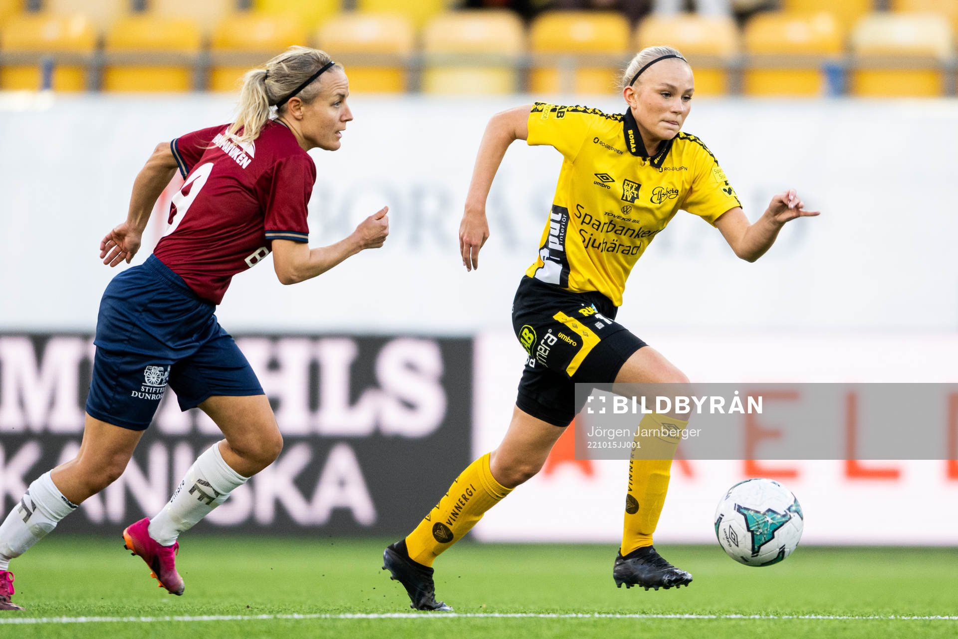 Örgrytes Sofia Palmquist och Elfsborgs Matilda Ståhlbom
