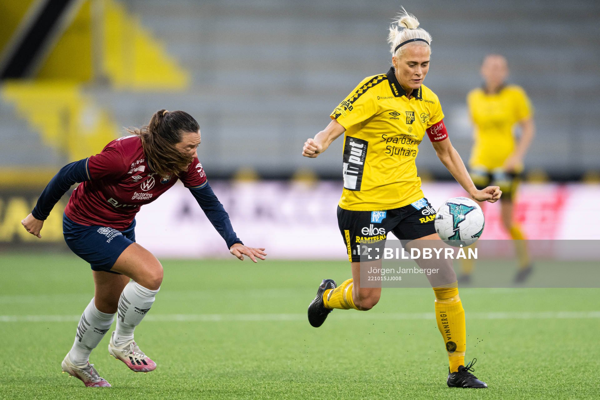Örgrytes Johanna Sigvardsson och Elfsborgs Ellen Larsson