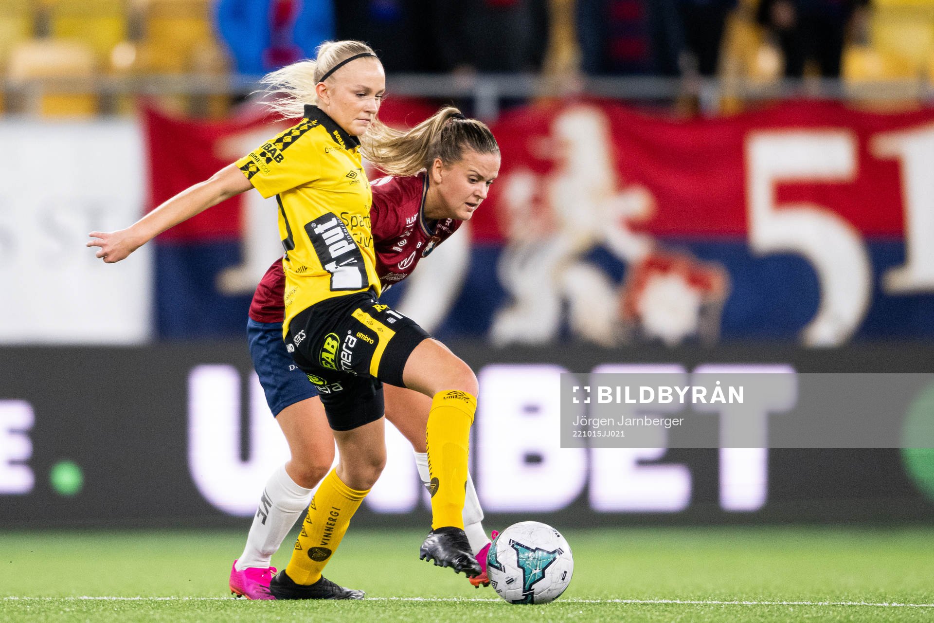 Elfsborgs Matilda Ståhlbom Karlsson och Örgrytes Frida