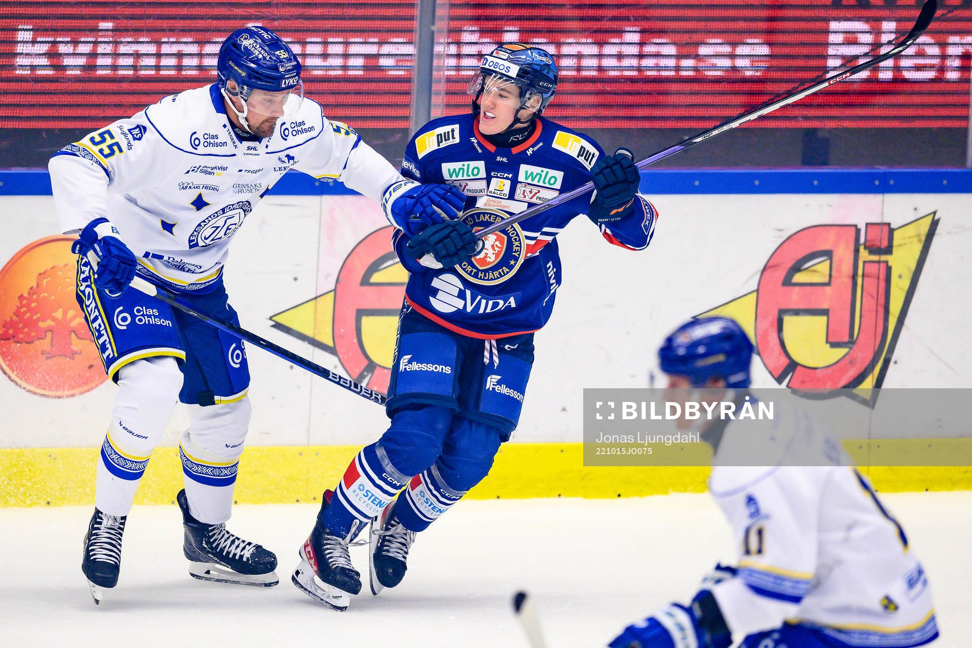 Leksands Jonas Ahnelöv och Växjös Filip Eriksson