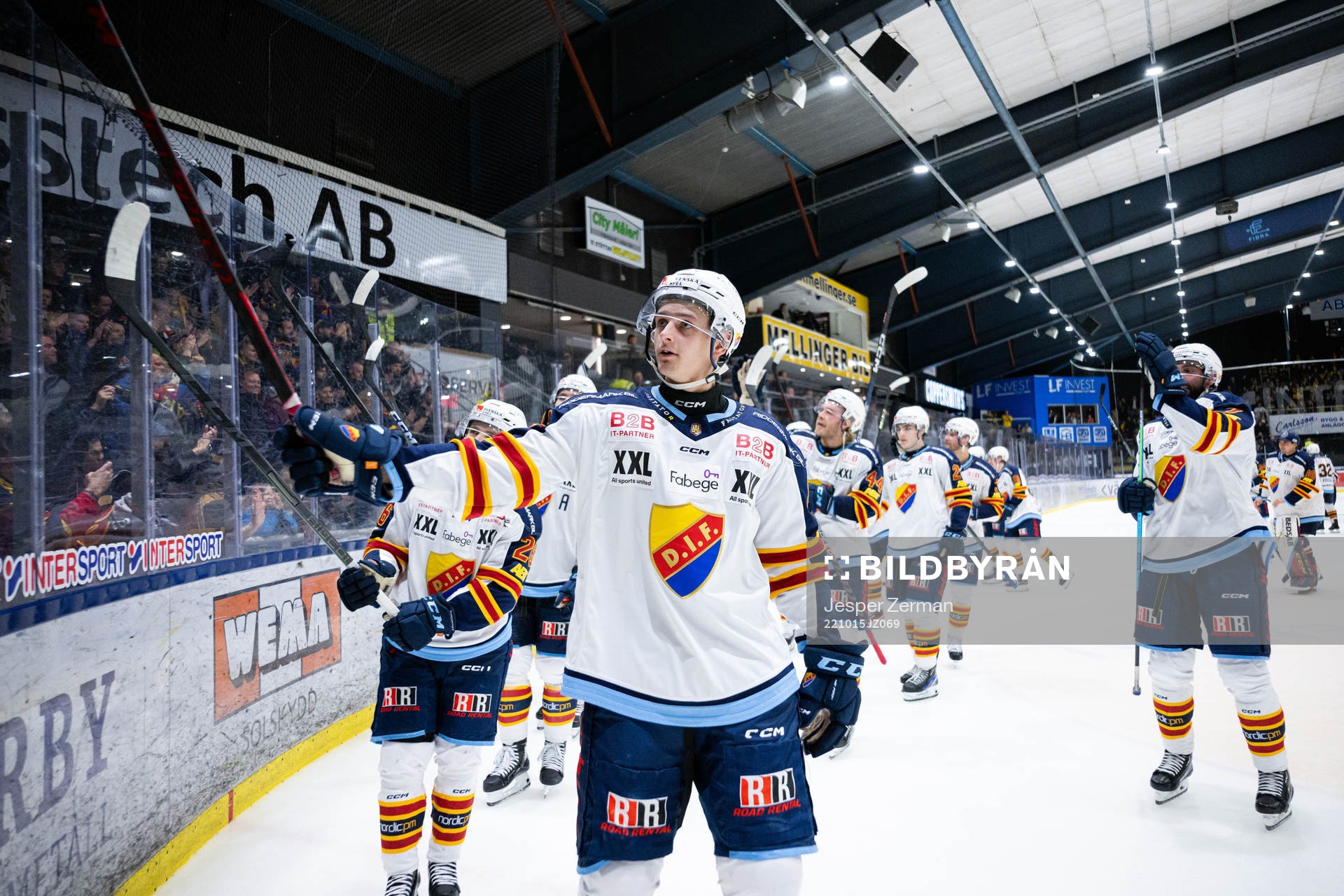 Djurgårdens Ludvig Hedström jublar