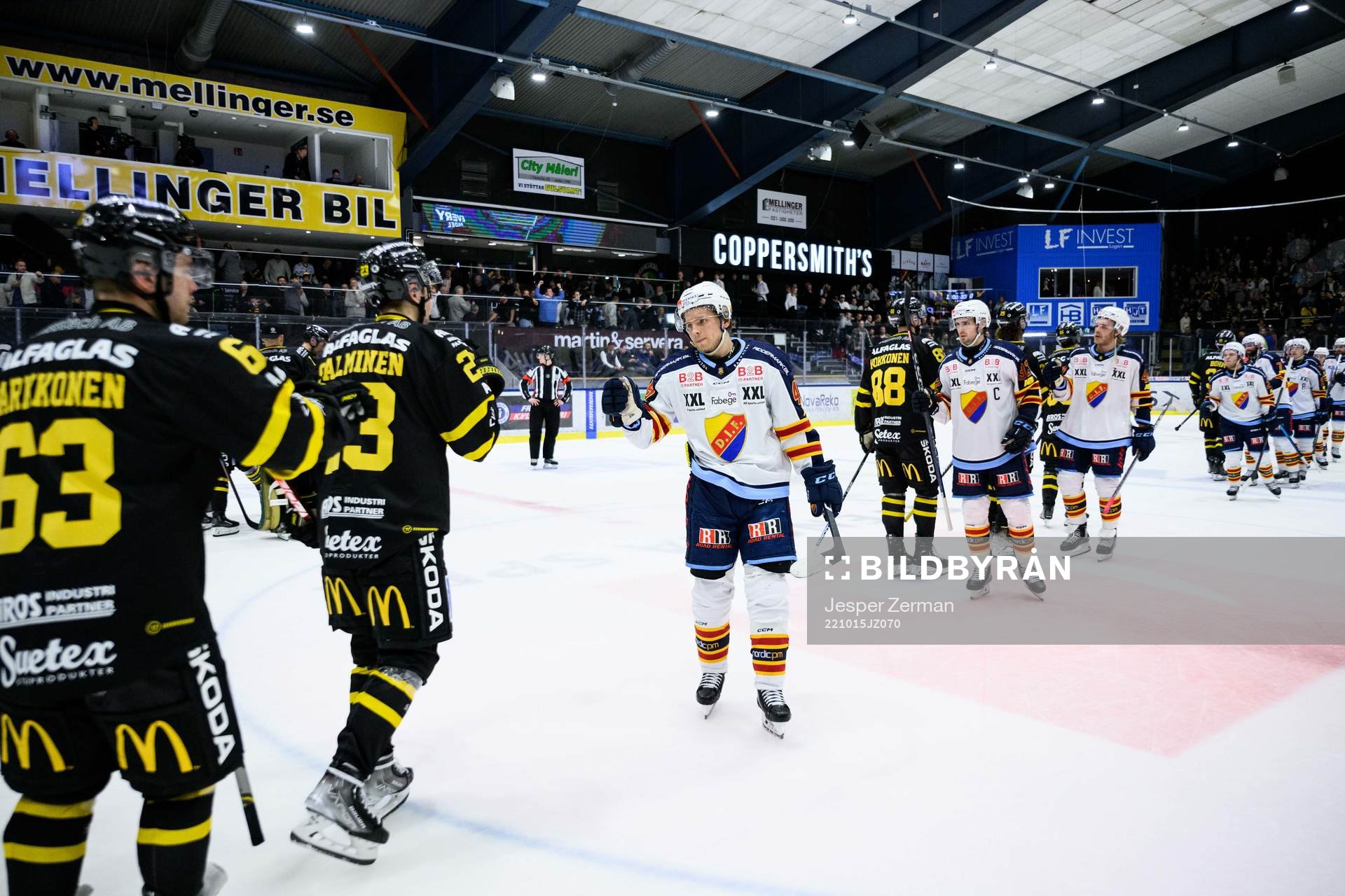 Västerås Sakari  Salminen och Djurgårdens Tim Söderlund