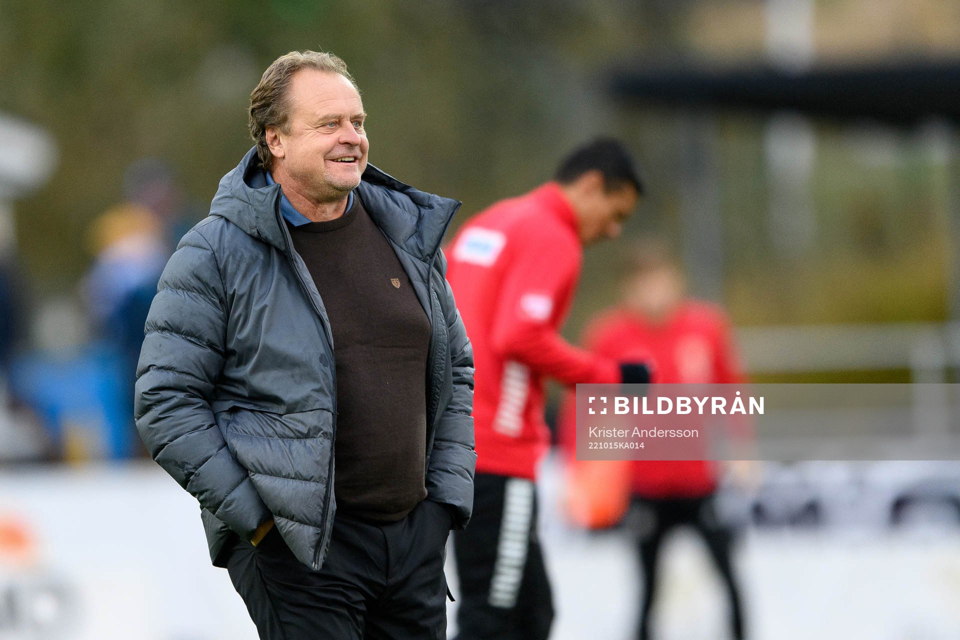 Värnamos assisterande tränare Jonas Thern före