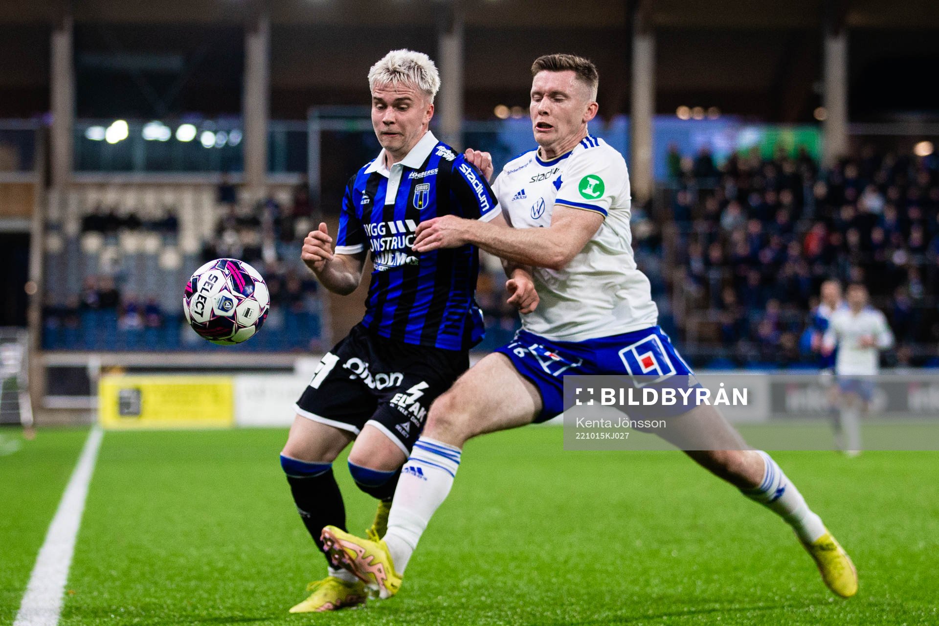 Sirius Oli Valur Omarsson och IFK Norrköpings Andri Lucas