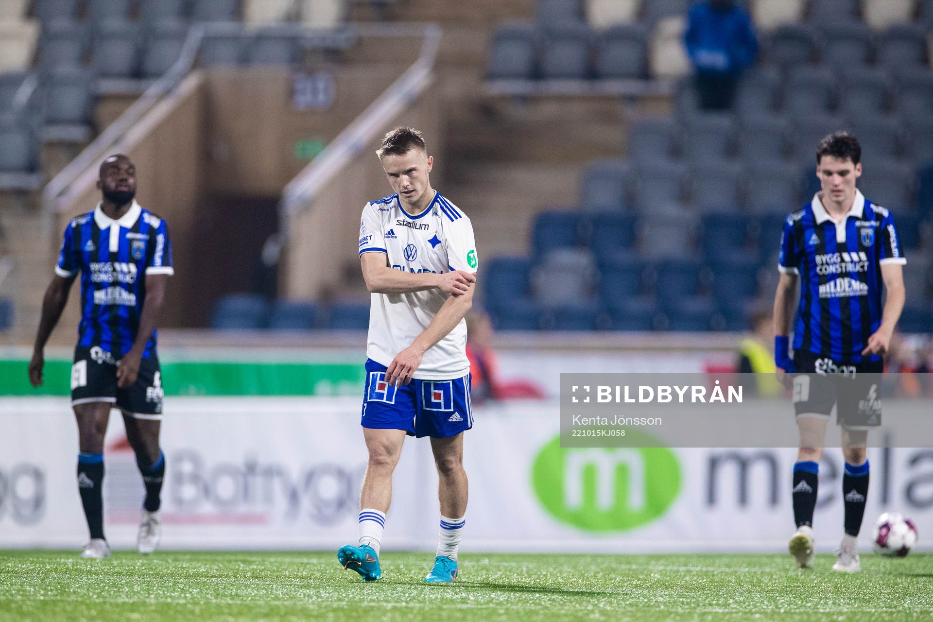 IFK Norrköpings Jacob Ortmark deppar fotbollsmatchen i