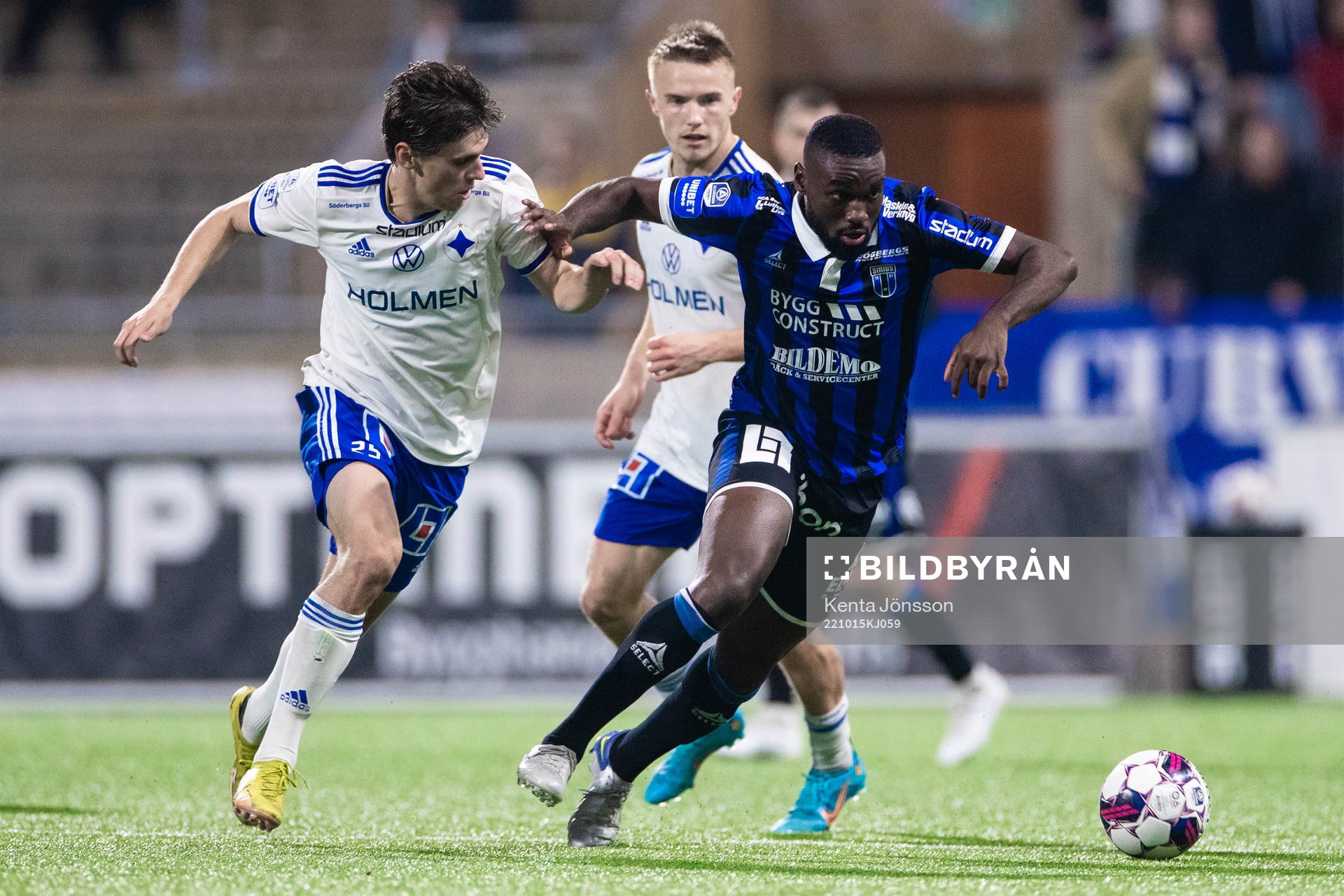 IFK Norrköpings Fritiof Hellichius och Sirius Patrick