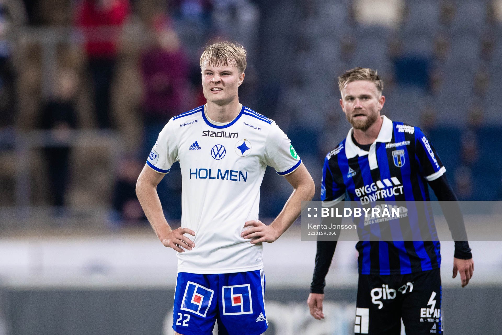 IFK Norrköpings Andri Lucas Gudjohnsen deppar