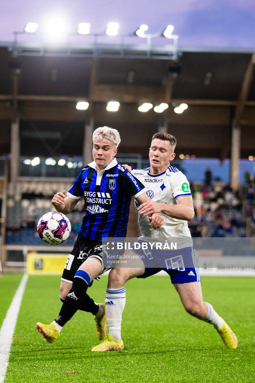 Sirius Oli Valur Omarsson och IFK Norrköpings Viktor
