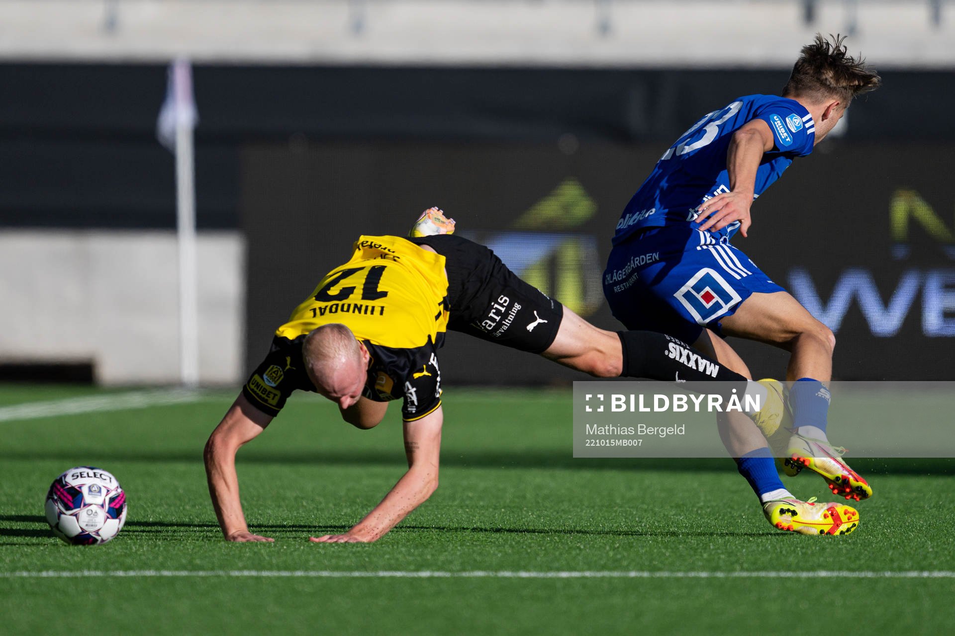 Häckens Valgeir Fridriksson och GIF Sundsvalls Ludvig