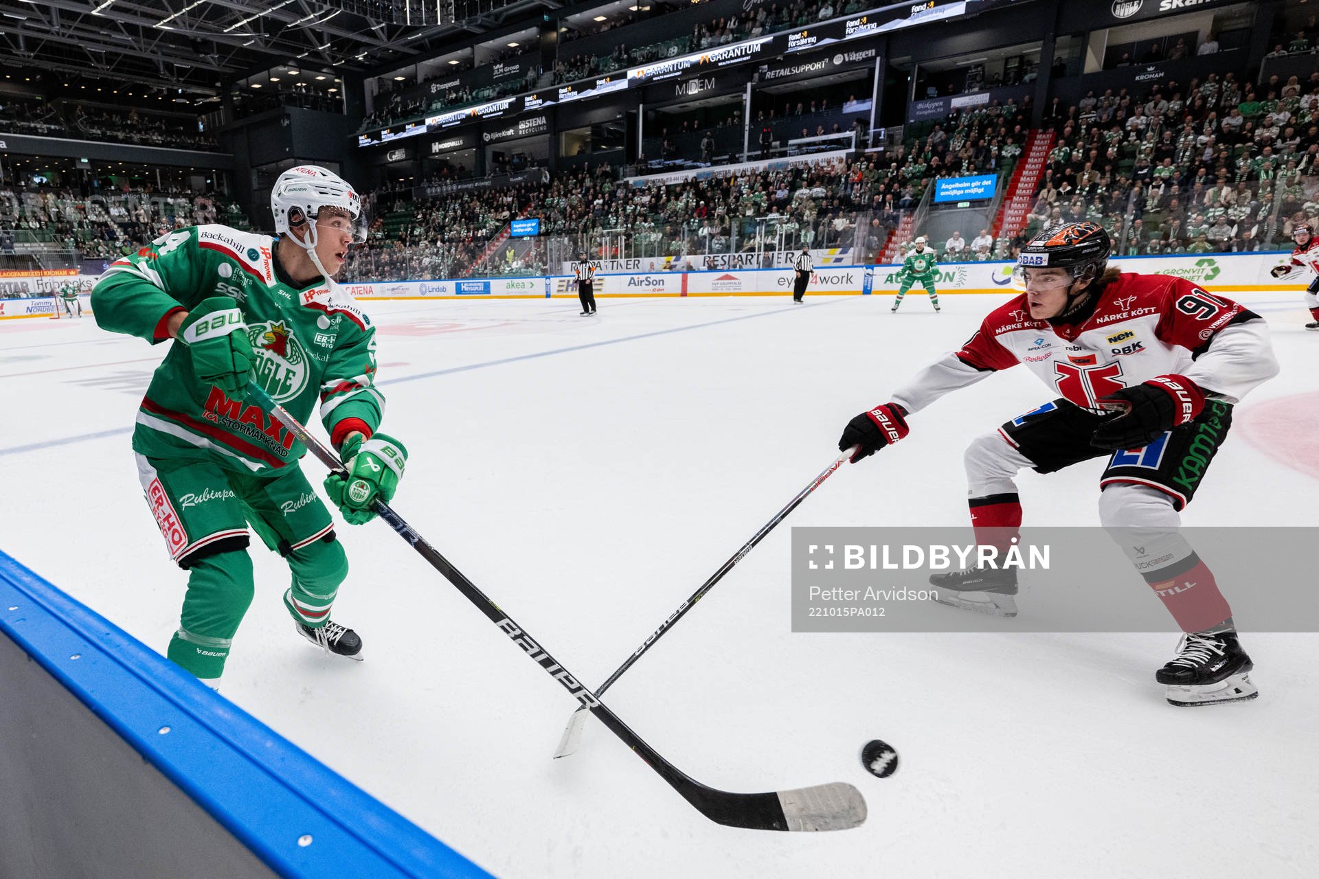 Rögles William Wallinder och Örebros Leo Carlsson