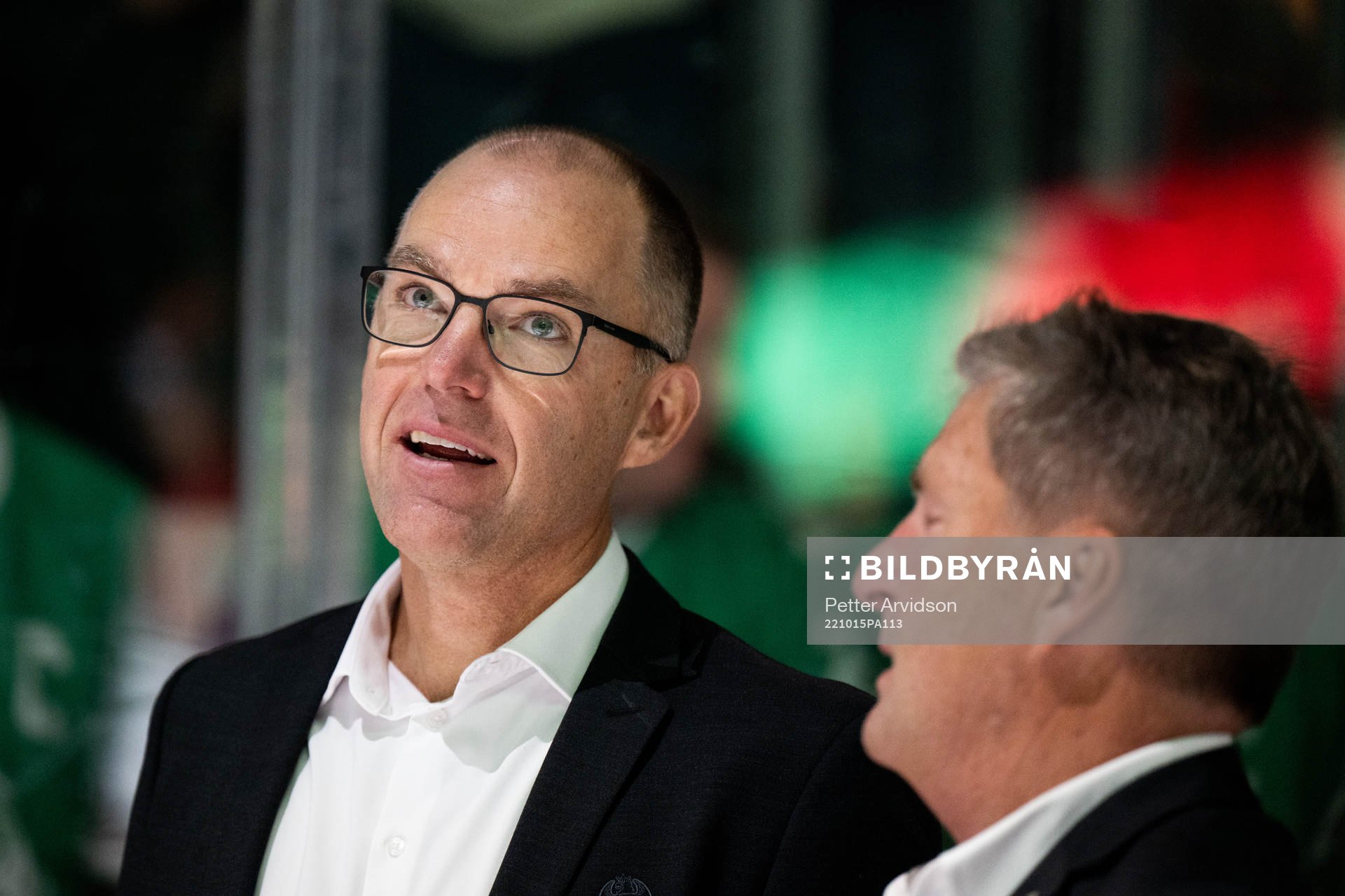 Rögles klubbdirektör Daniel Koch och ordförande Håkan