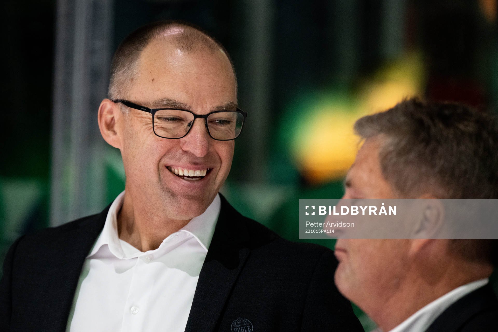 Rögles klubbdirektör Daniel Koch och ordförande Håkan