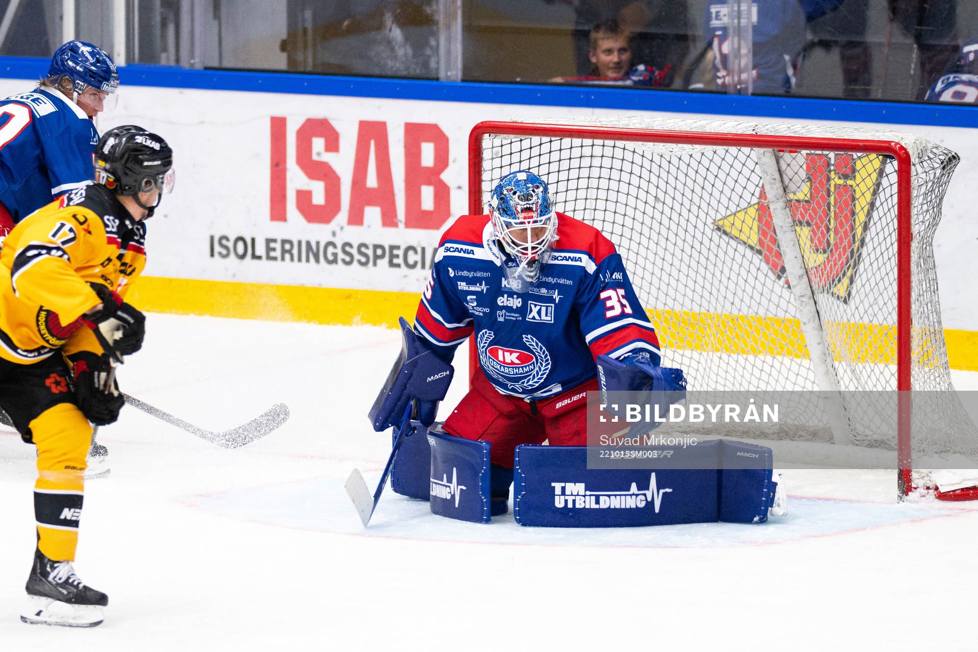 Luleås Isac Brännström gör 0-2 bakom Oskarshamns