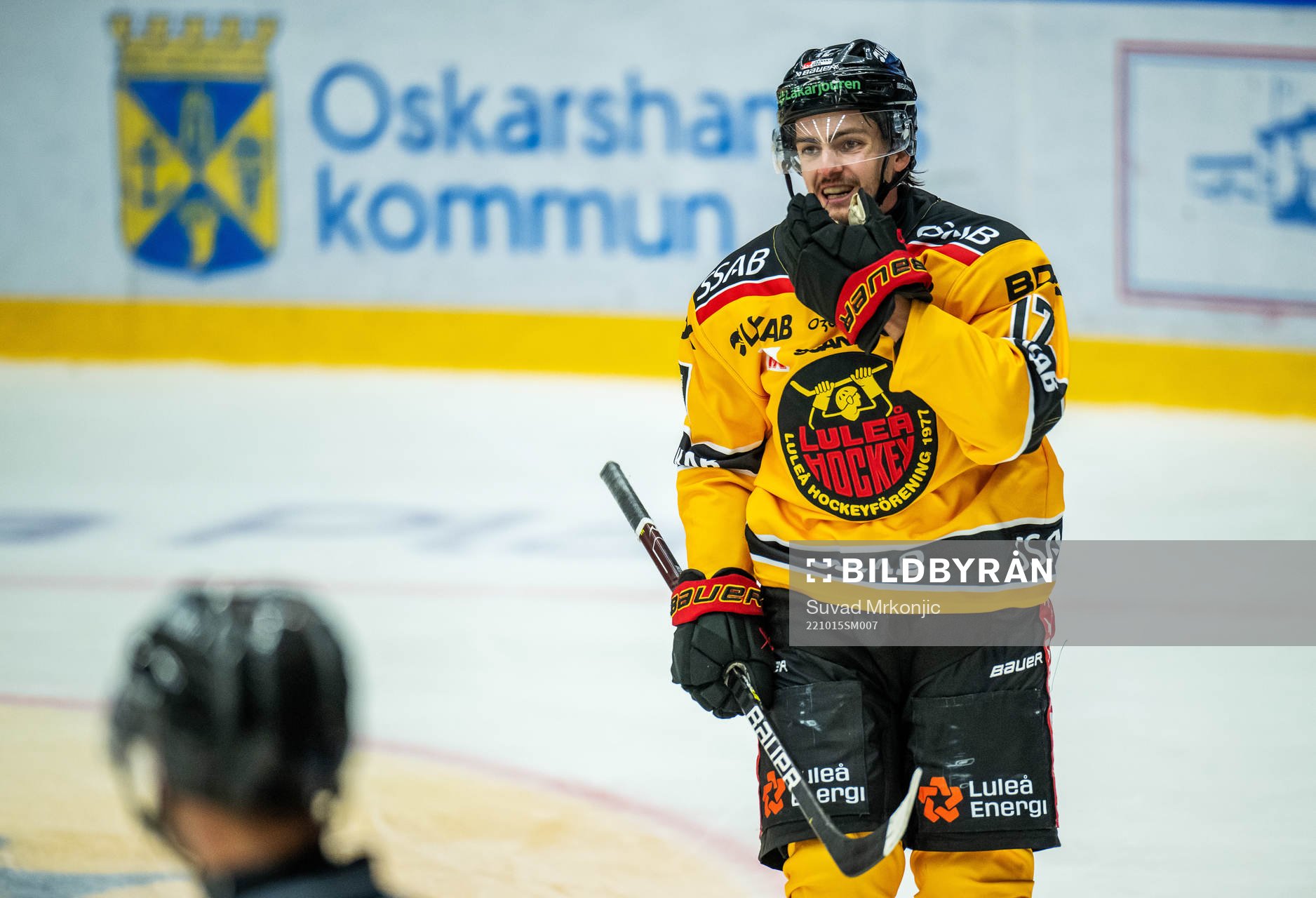 Luleås Isac Brännström jublar
