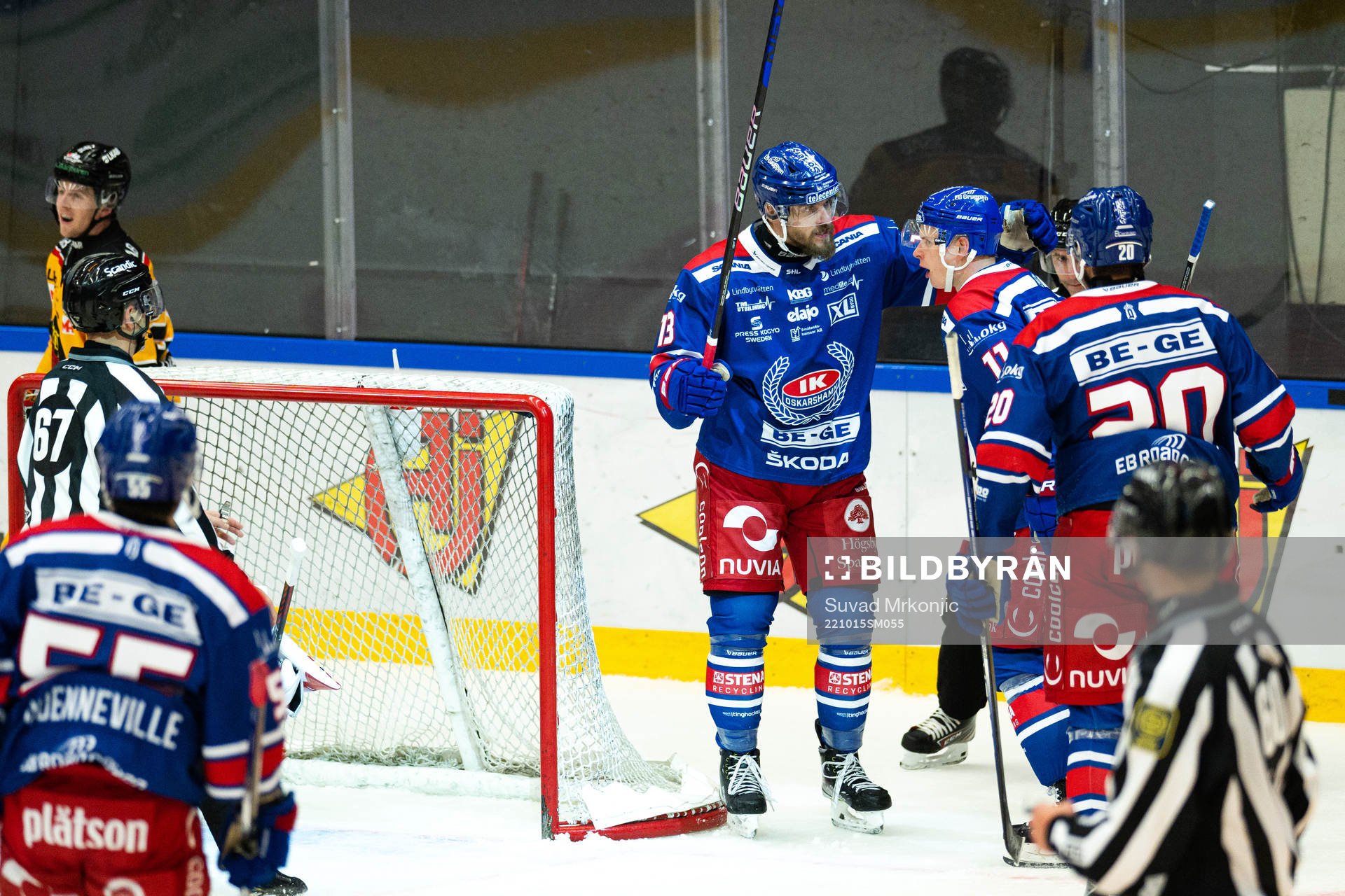 Oskarshamns Jiri Smejkal , Hynek Zohorna och Antti Suomela