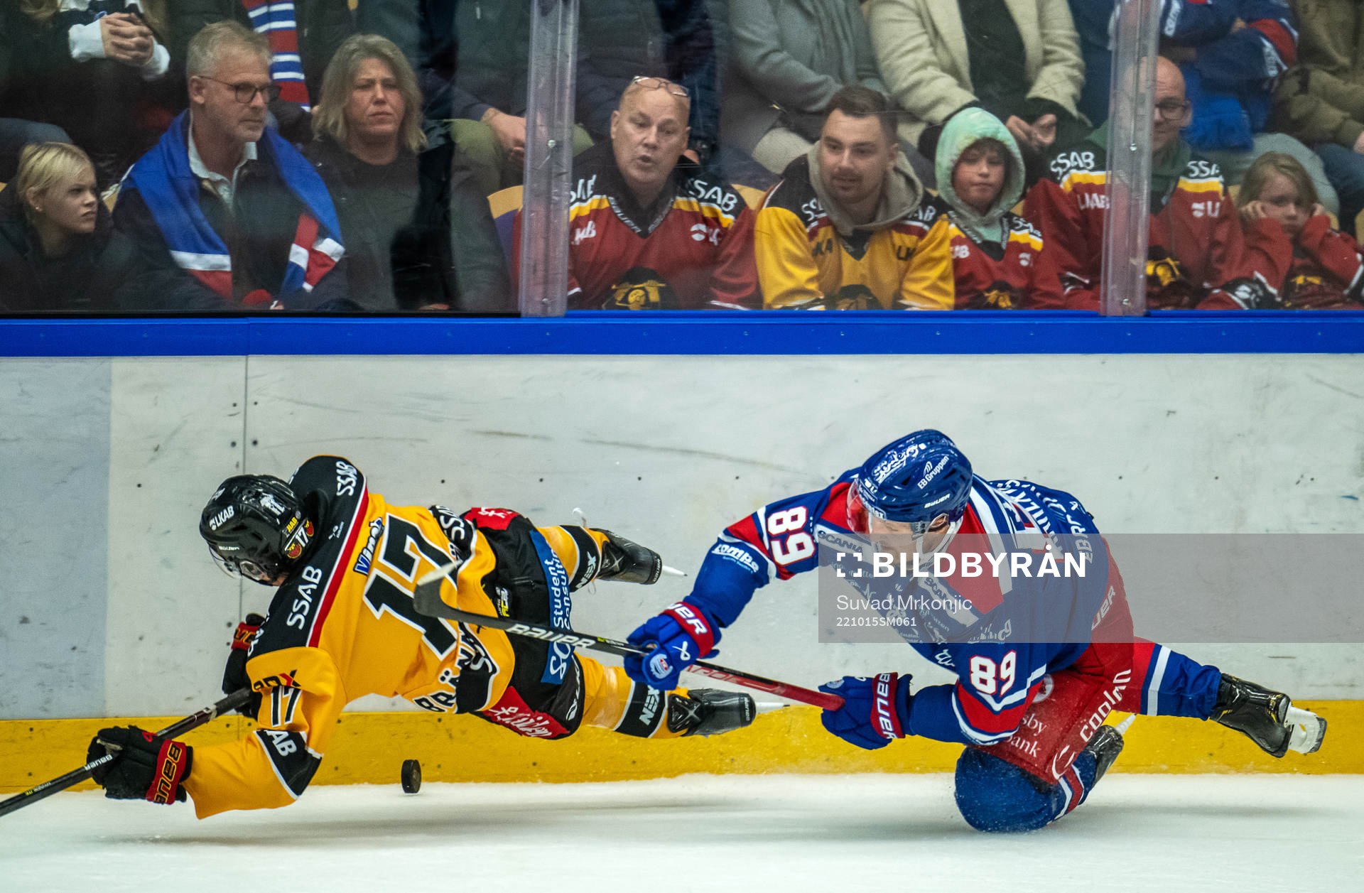 Luleås Isac Brännström och Oskarshamns Patrik Karlkvist