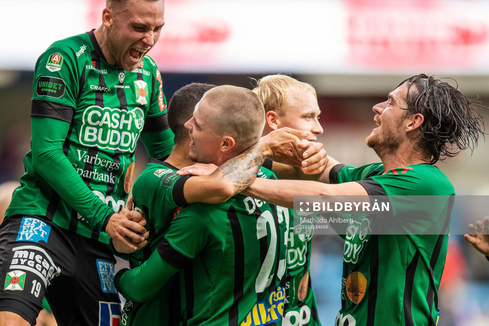 Varbergs Filip Bohman, Anton Liljenbäck och Robin Tranberg