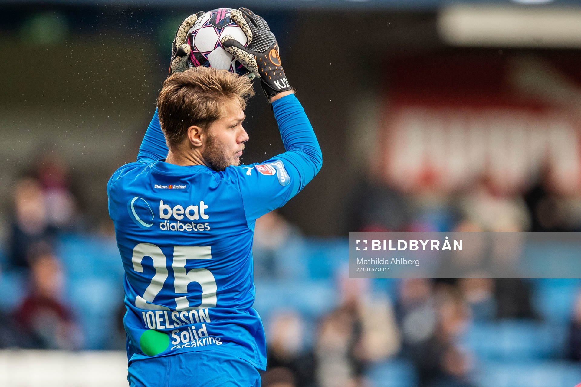 Helsingborgs målvakt Kalle Joelsson