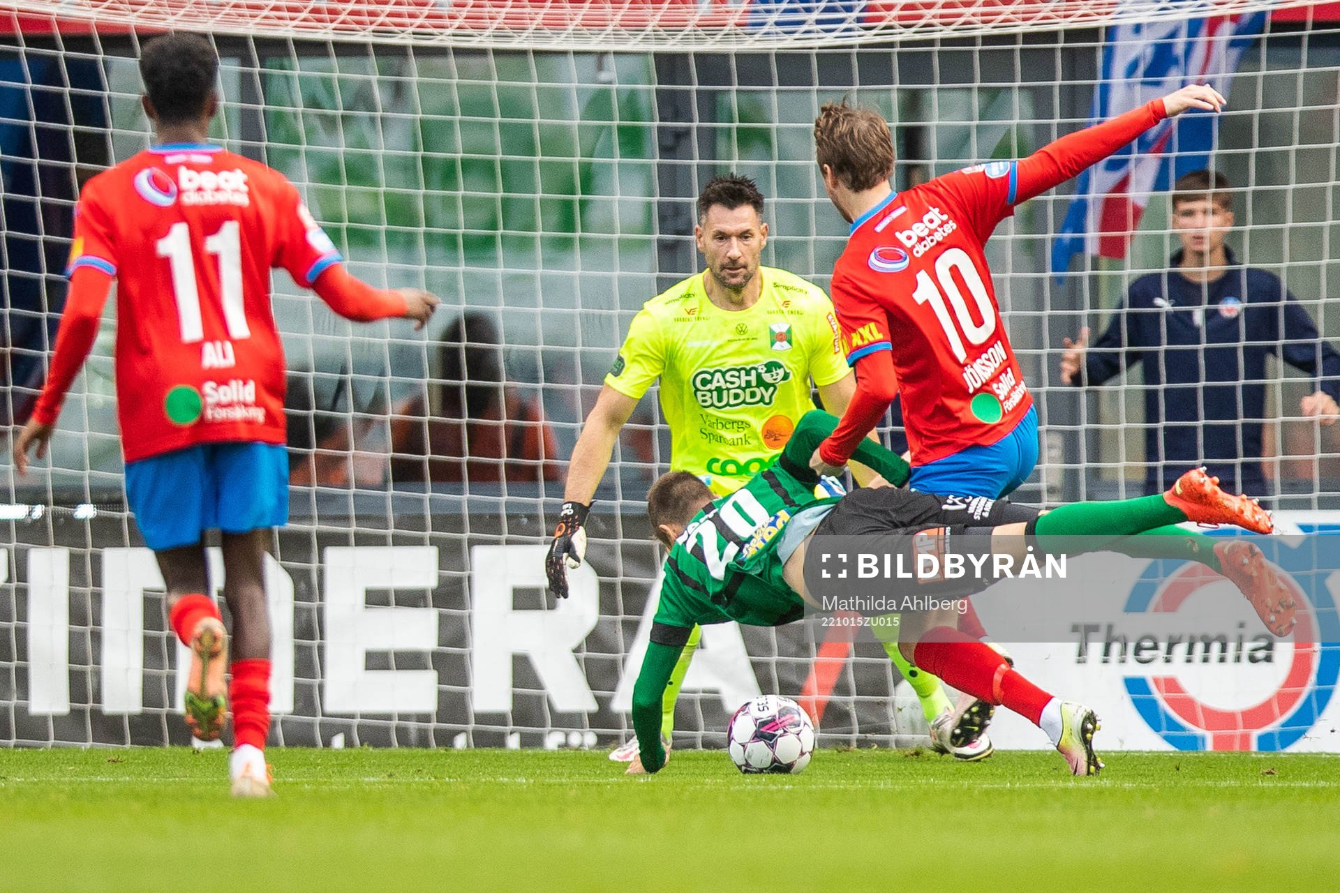 Varbergs målvakt Stojan Lukic