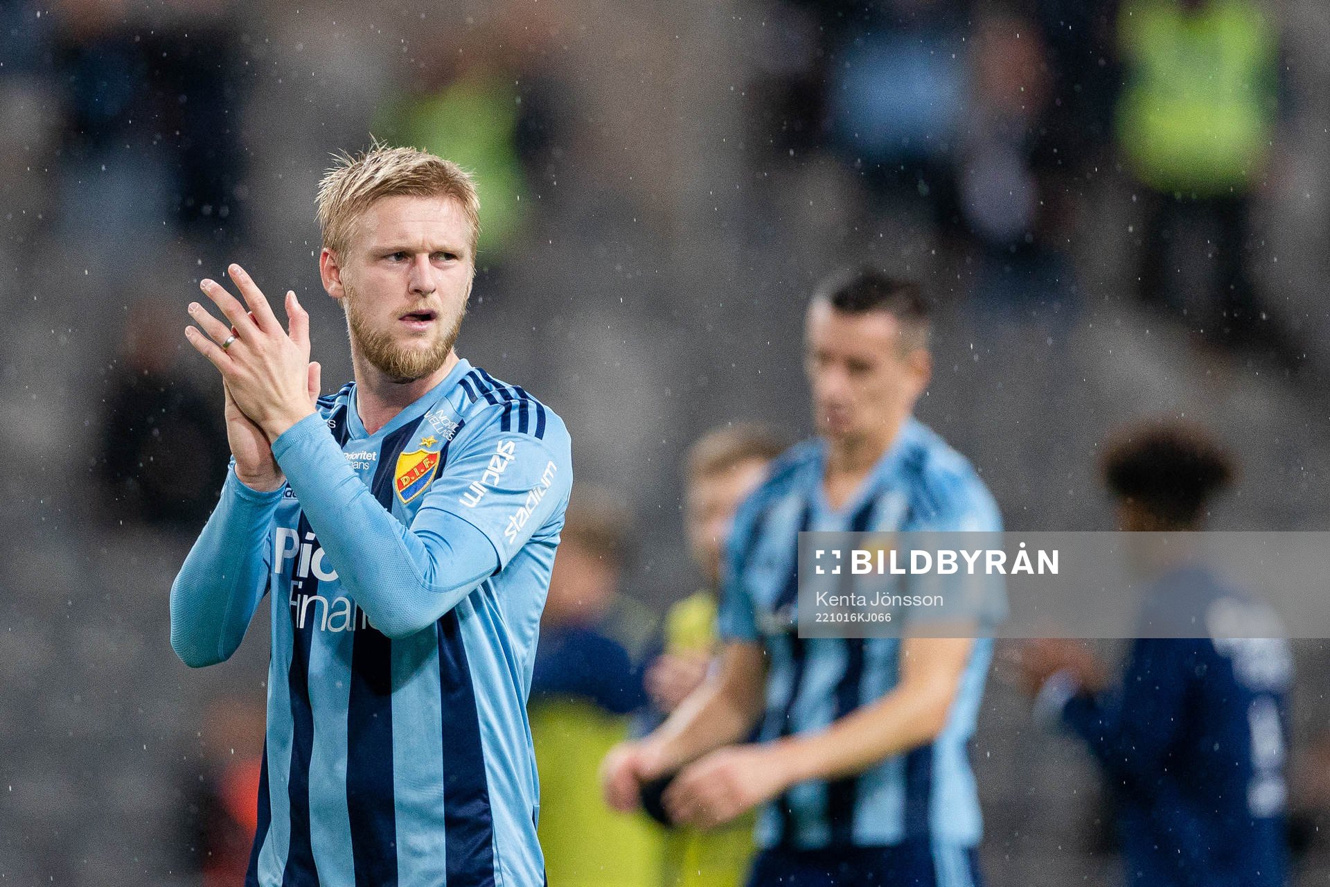 Djurgårdens Kalle Holmberg deppar