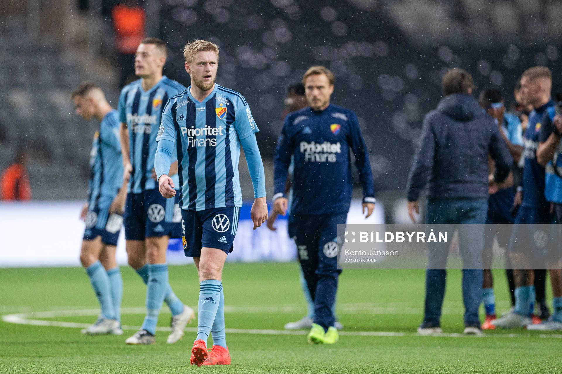 Djurgårdens Kalle Holmberg deppar