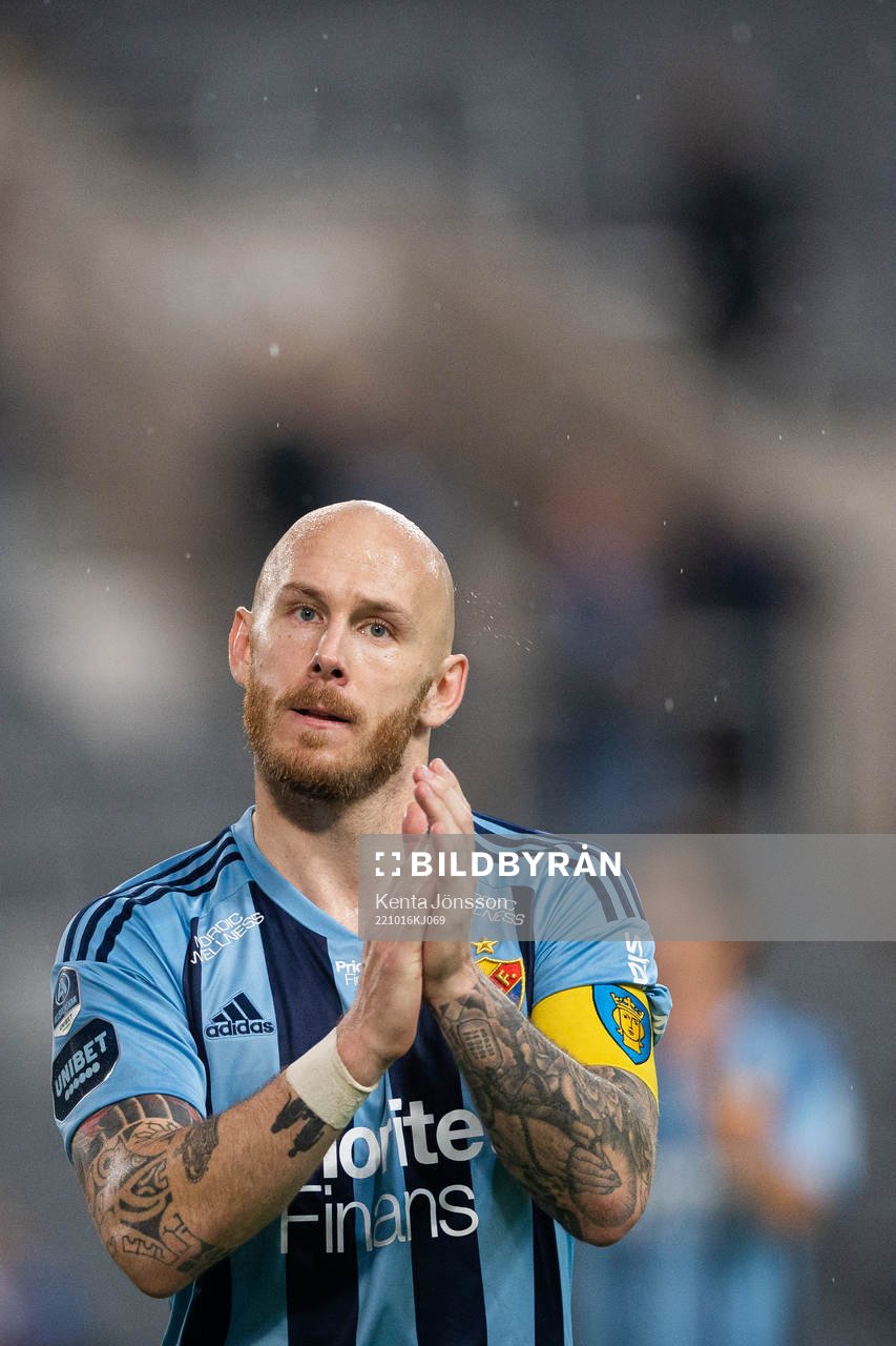 Djurgårdens Magnus Eriksson deppar