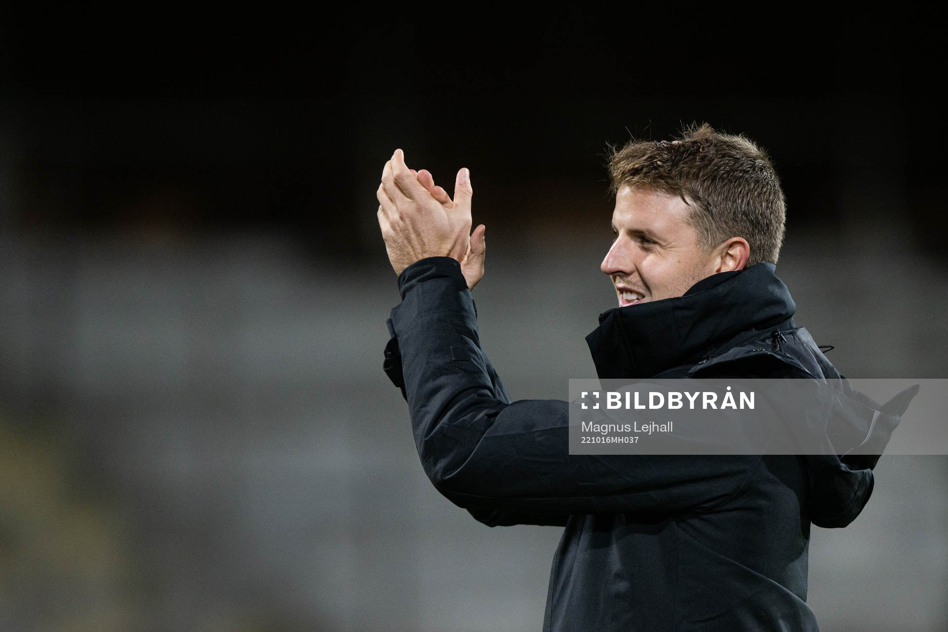 Hammarbys Joel Nilsson jublar