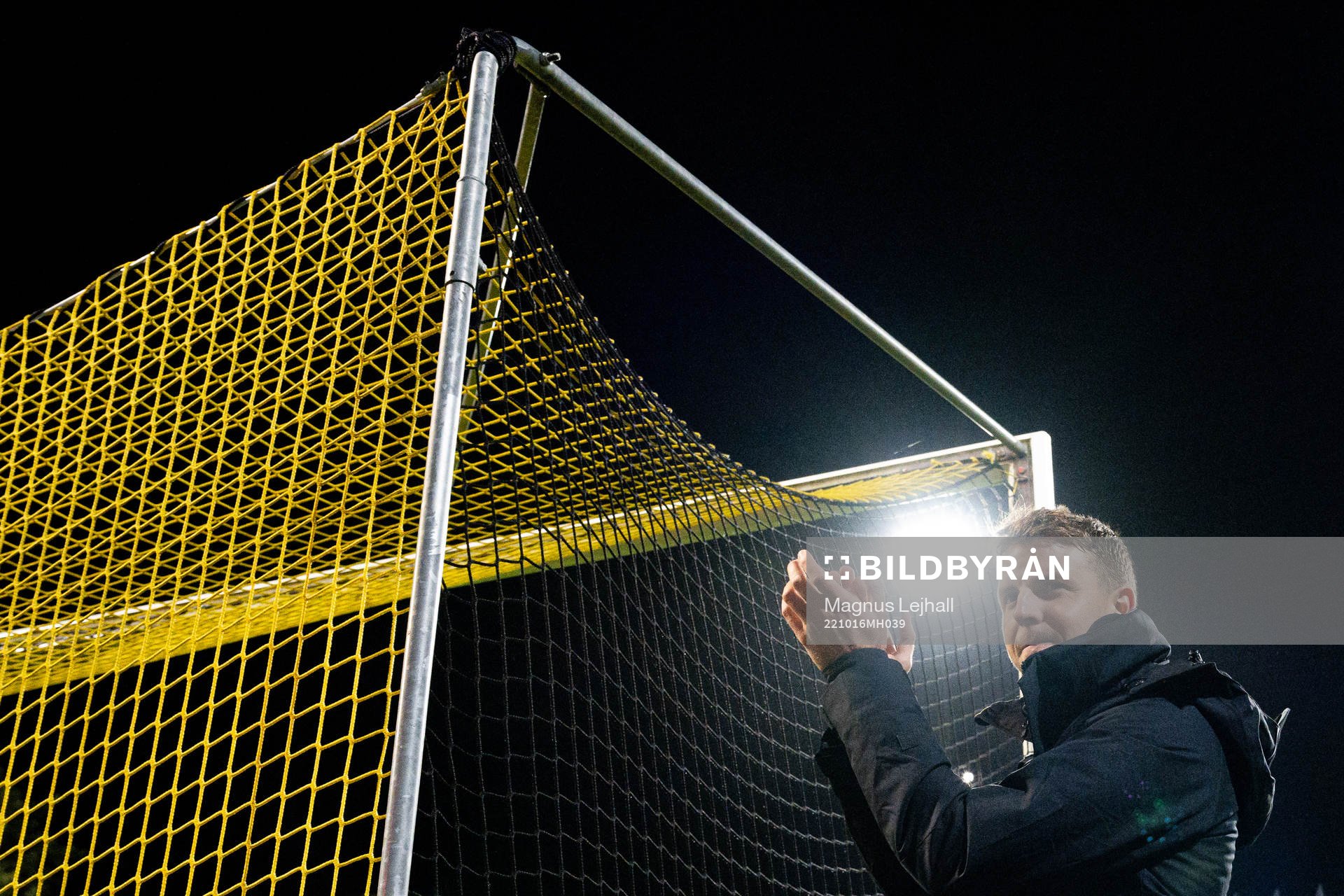Hammarbys Joel Nilsson jublar
