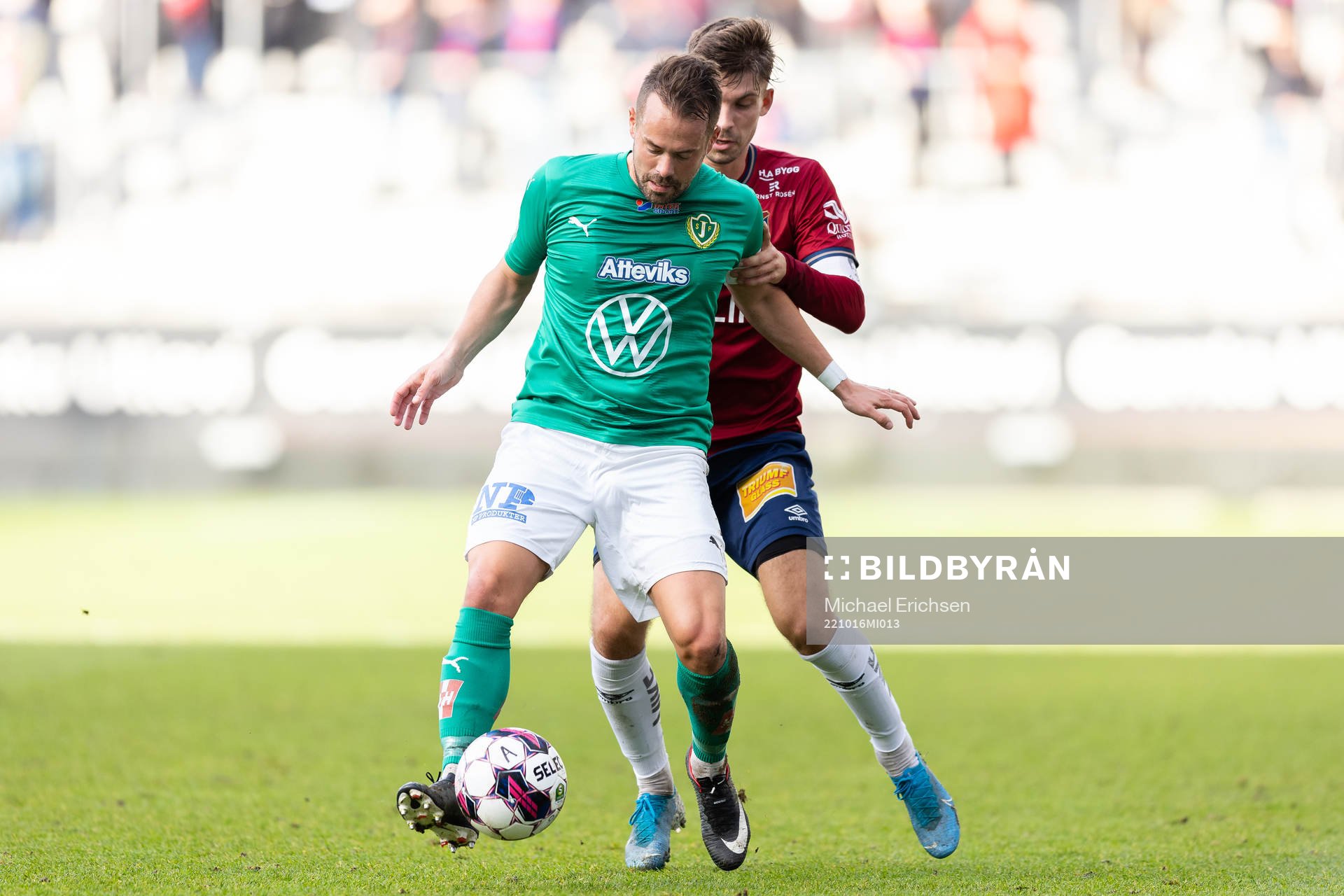 Jönköpings Södras Fredric Fendrich och Örgrytes Daniel