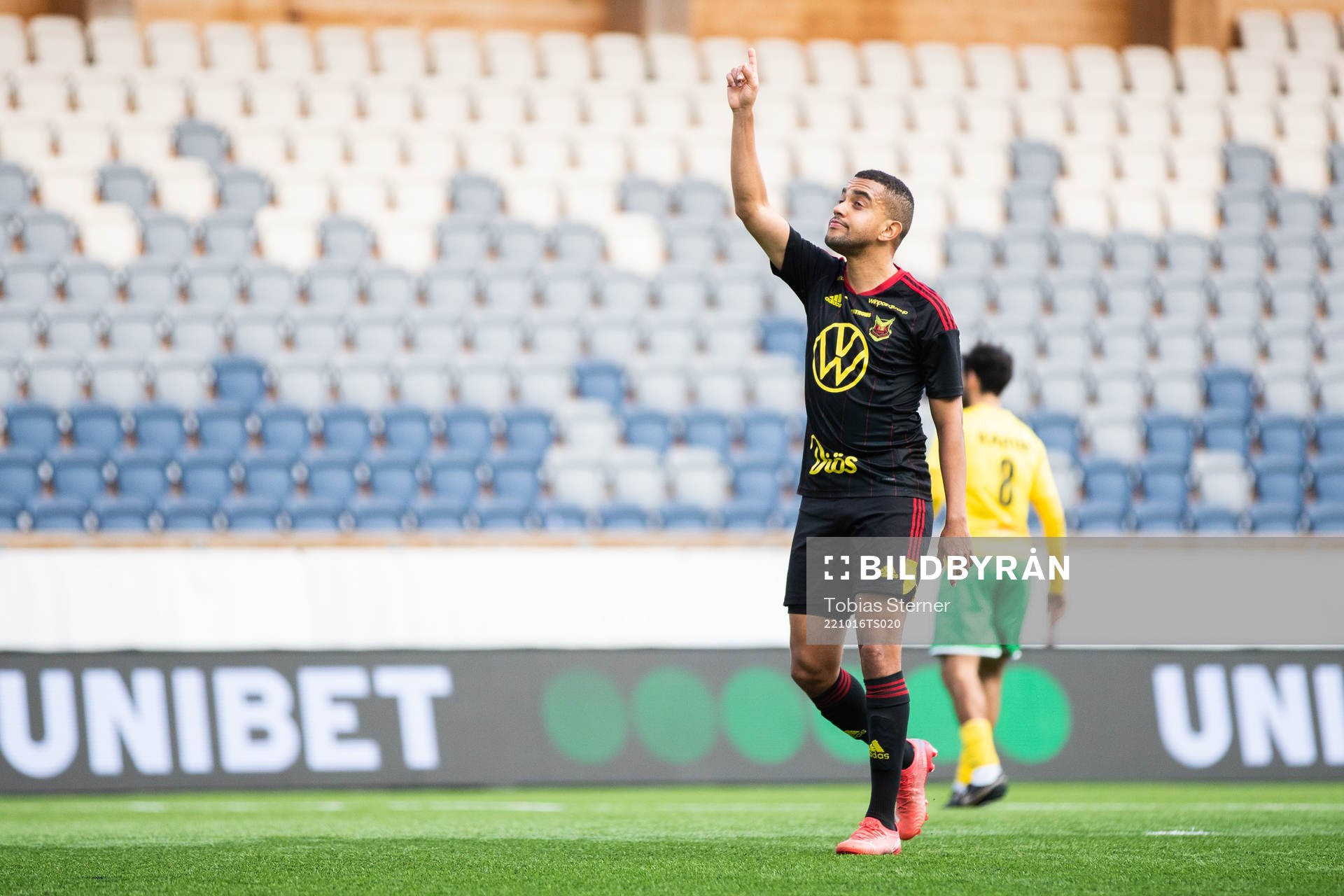 Östersunds Erick Brendon Pinheiro da Silva jublar