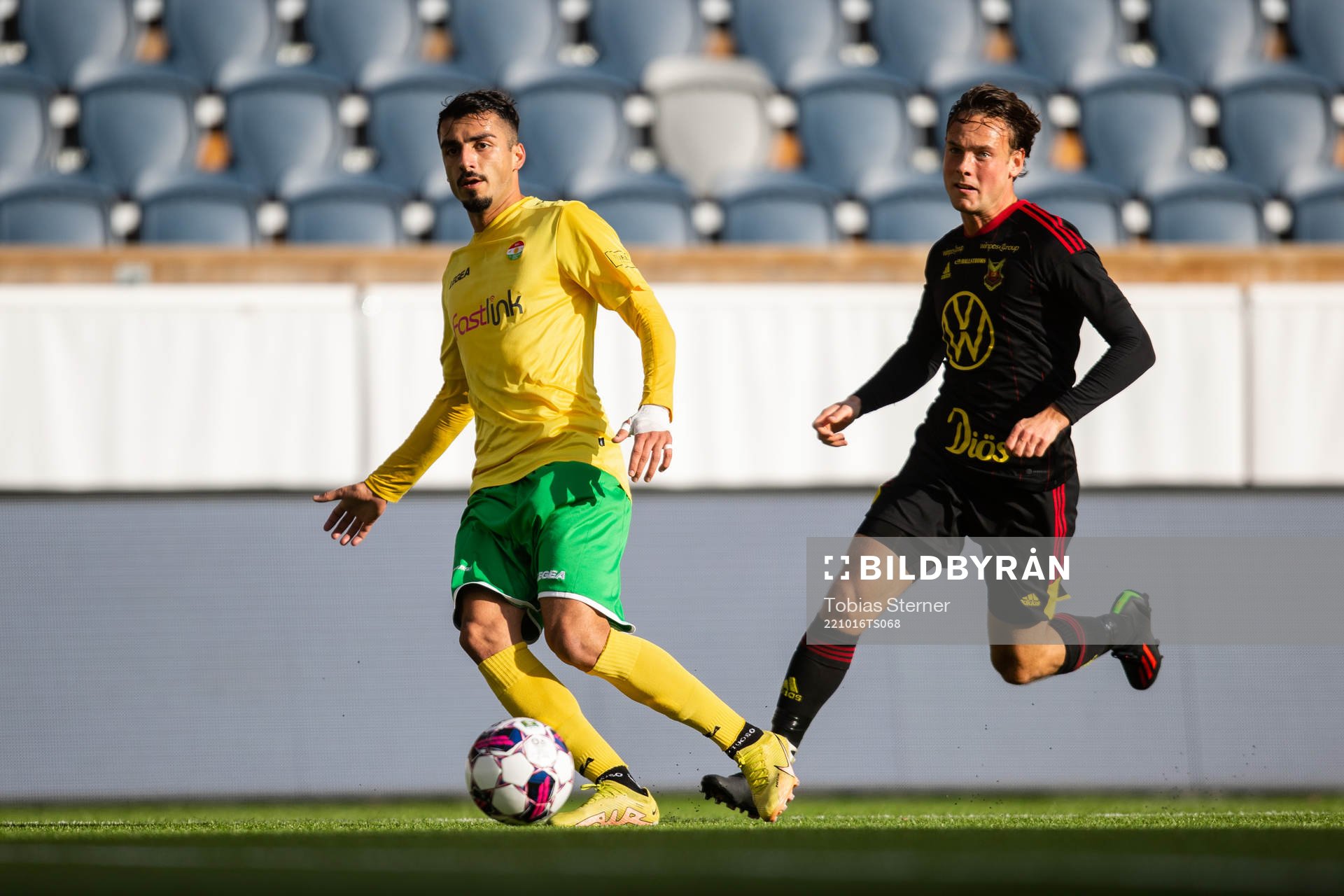 Dalkurds Abbas Mohamad och Östersunds Cesar Weilid