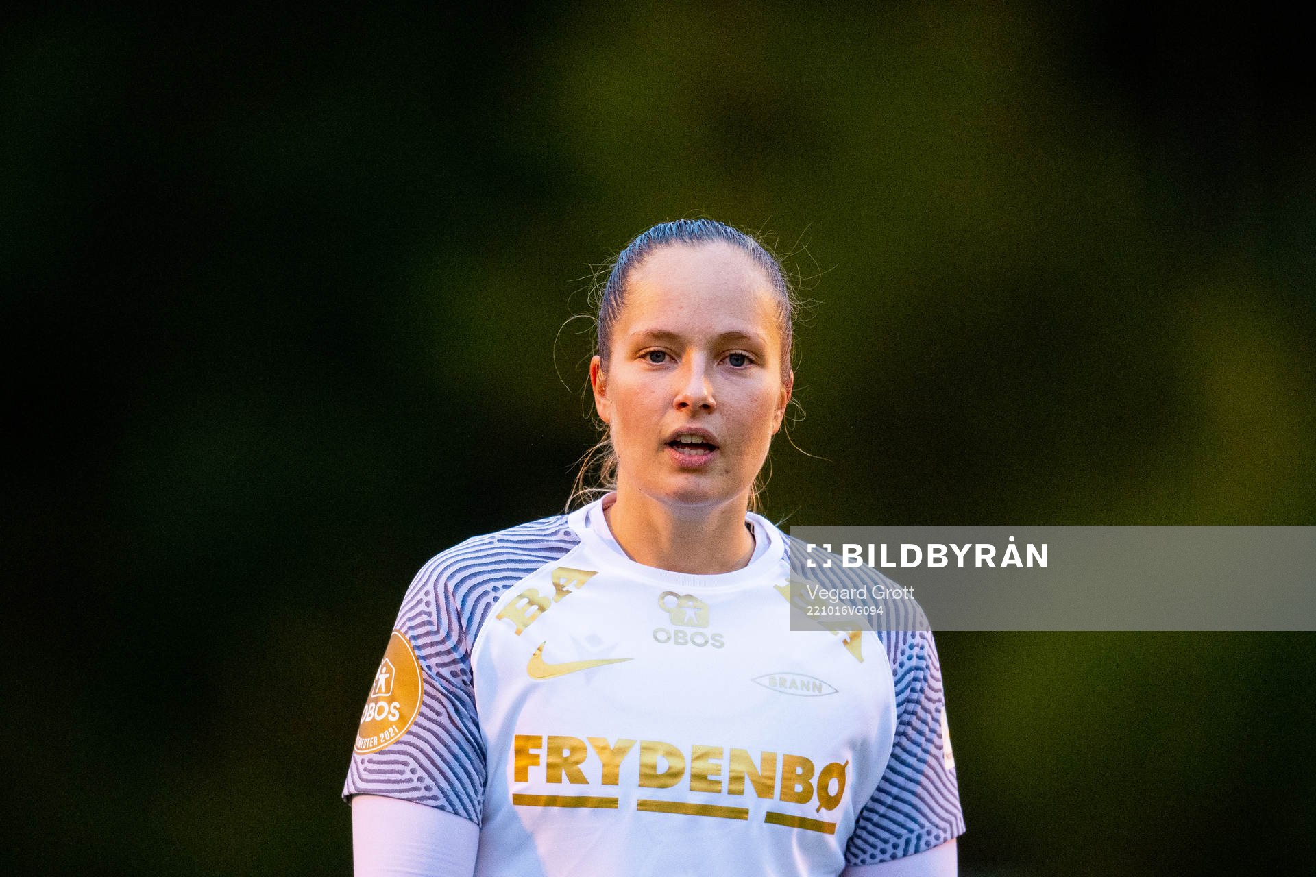 Goalkeeper Aurora Mikalsen of Brann