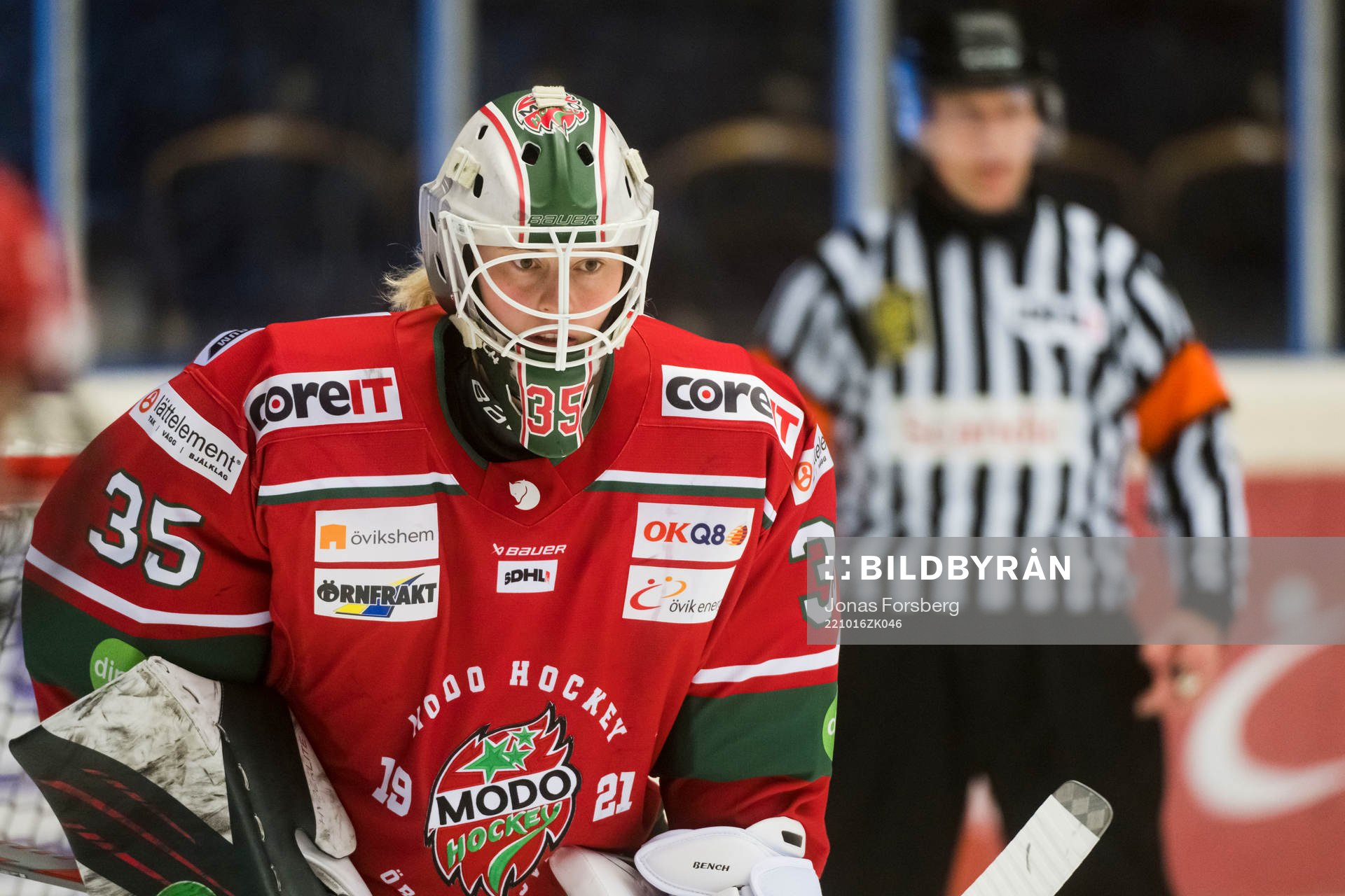 Modos målvakt Lauren Bench
