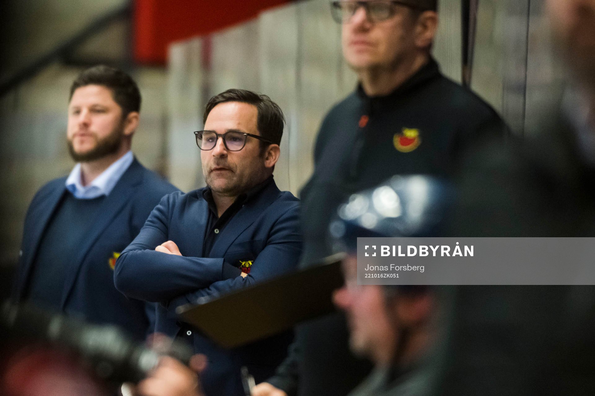 Luleås tränare Mikael Forsberg
