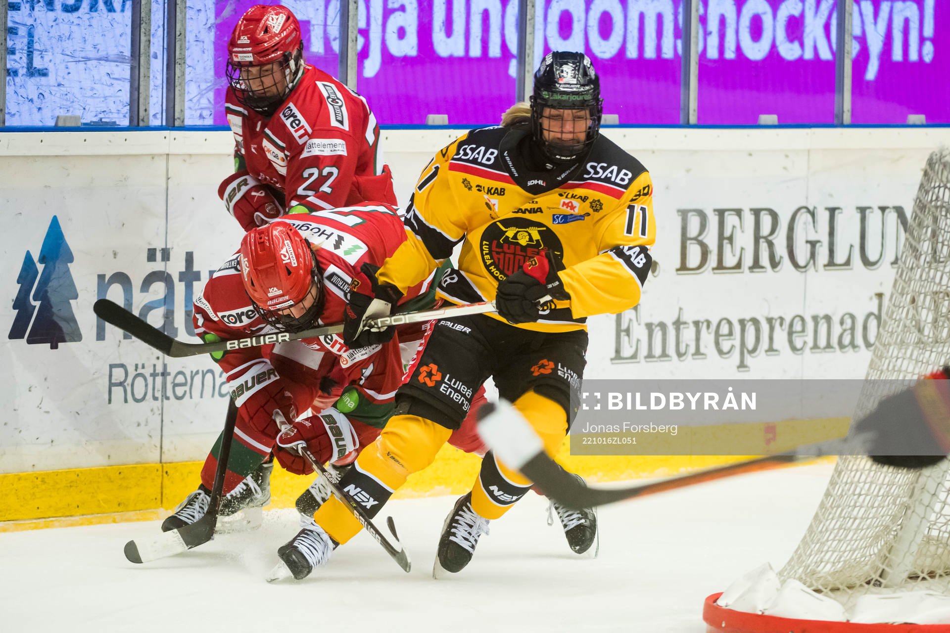 Luleås Josefine Persson Modos Jaycee Magwood