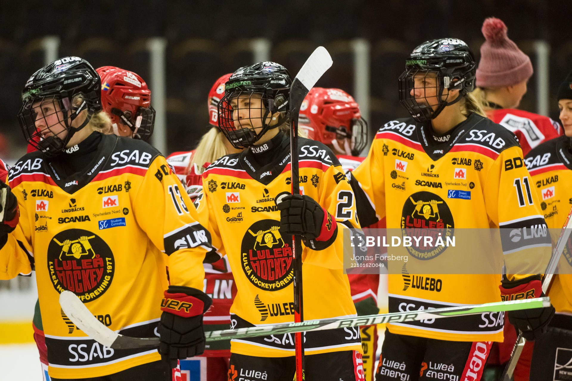 Luleås Jenna Pirttijärvi,Astrid Lindeberg, Josefine