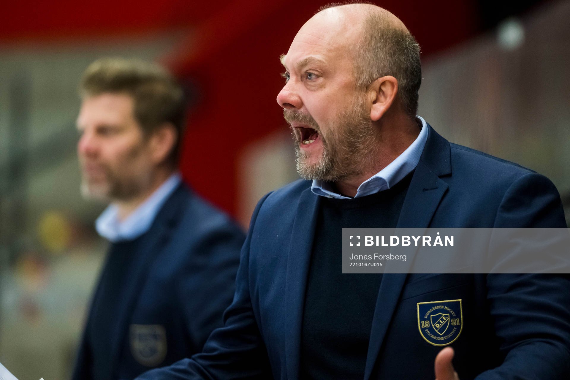 Djurgårdens tränare Rickard Hårdstam