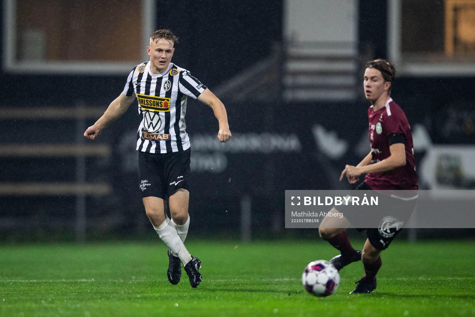 Landskronas Jesper Strid och Västerås SKs Max Larsson