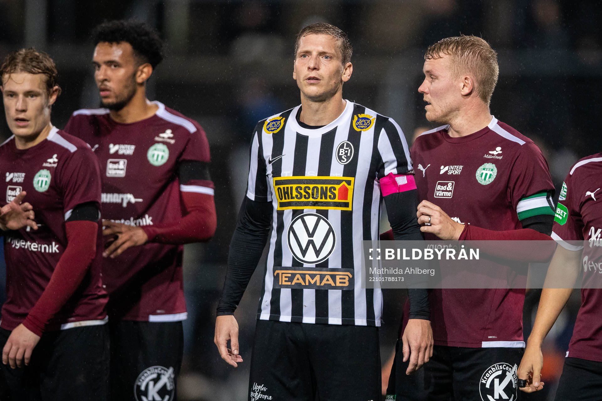 Landskronas Philip Andersson och Västerås SKs Simon