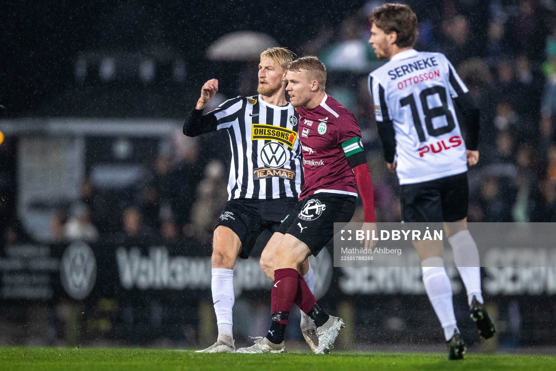 Landskronas Viktor Wihlstrand och Västerås SKs Simon