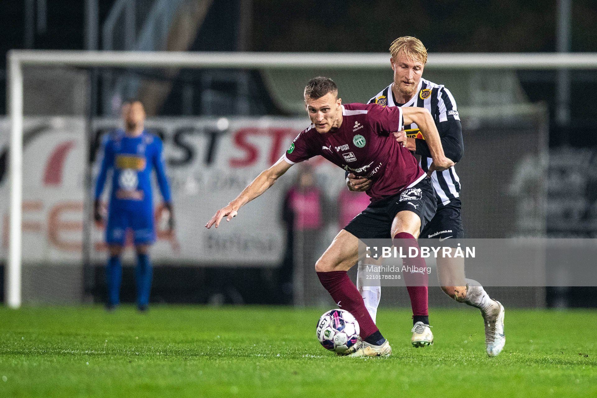 Västerås SKs Viktor Granath och Landskronas Viktor