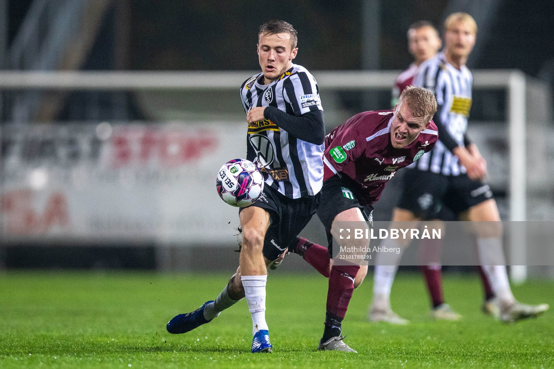 Landskronas Melker Heier och Västerås SKs Simon Johansson