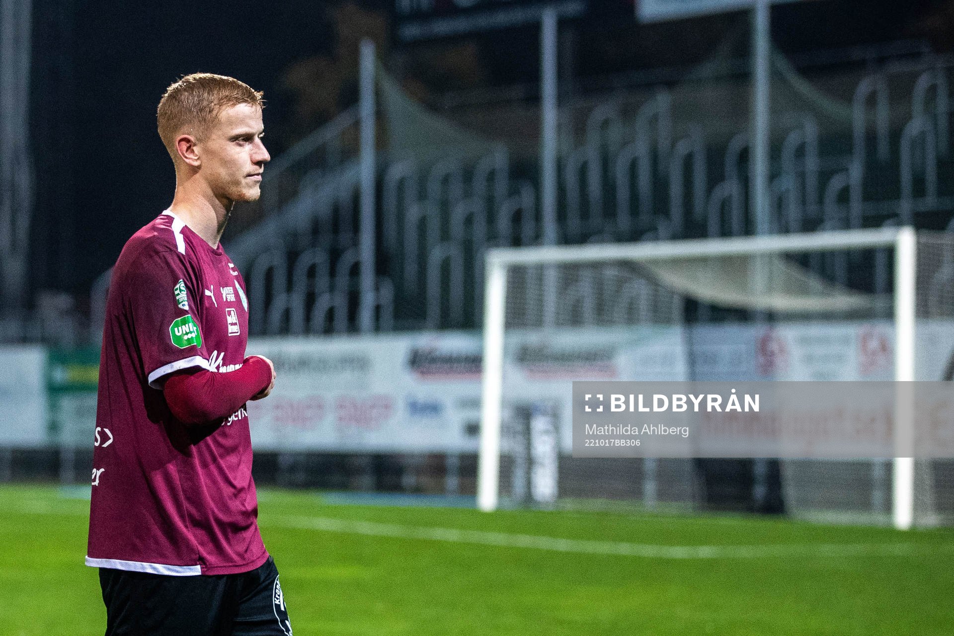 Västerås SKs Daniel Ask deppar