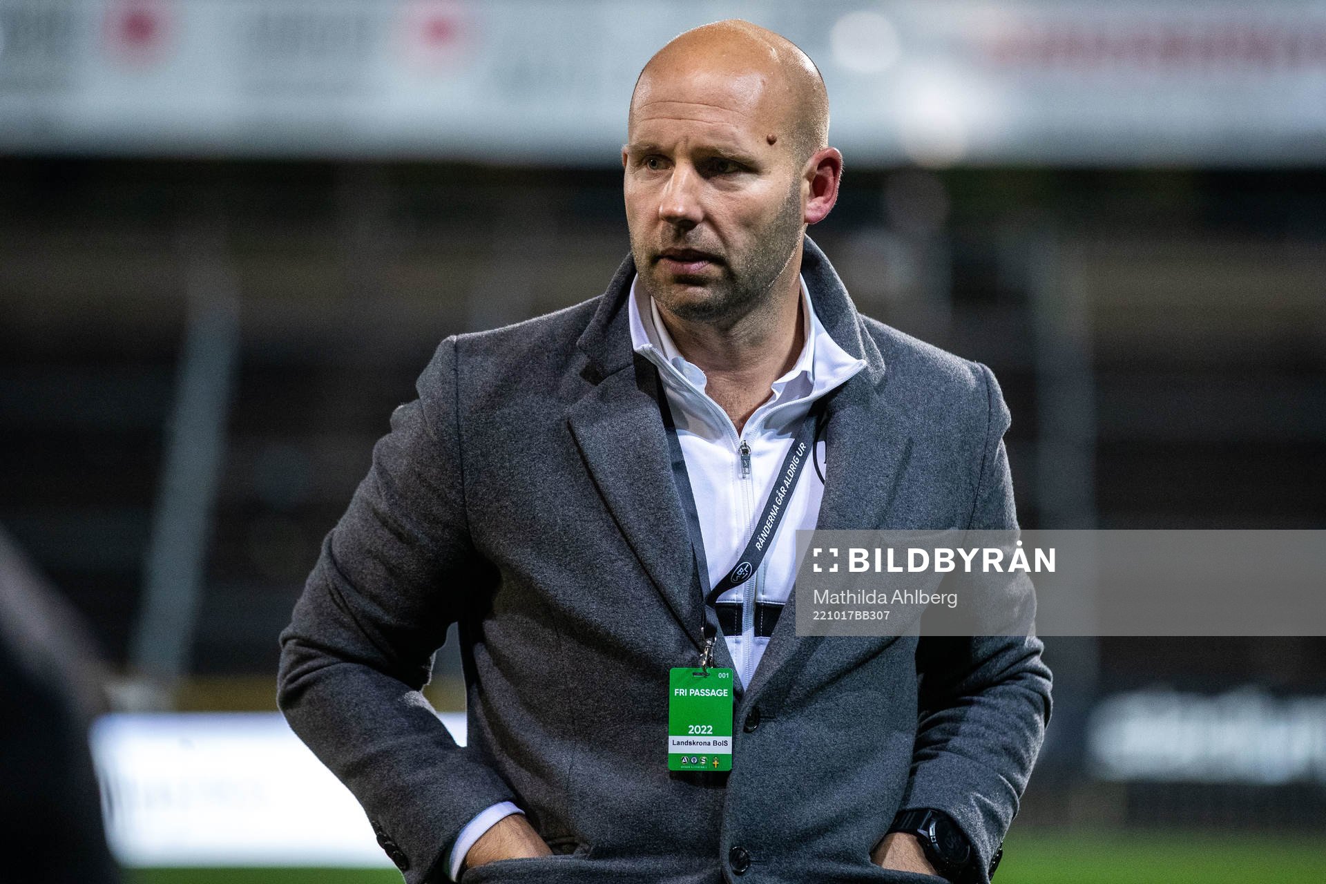 Landskronas klubbchef Michel Ekberg