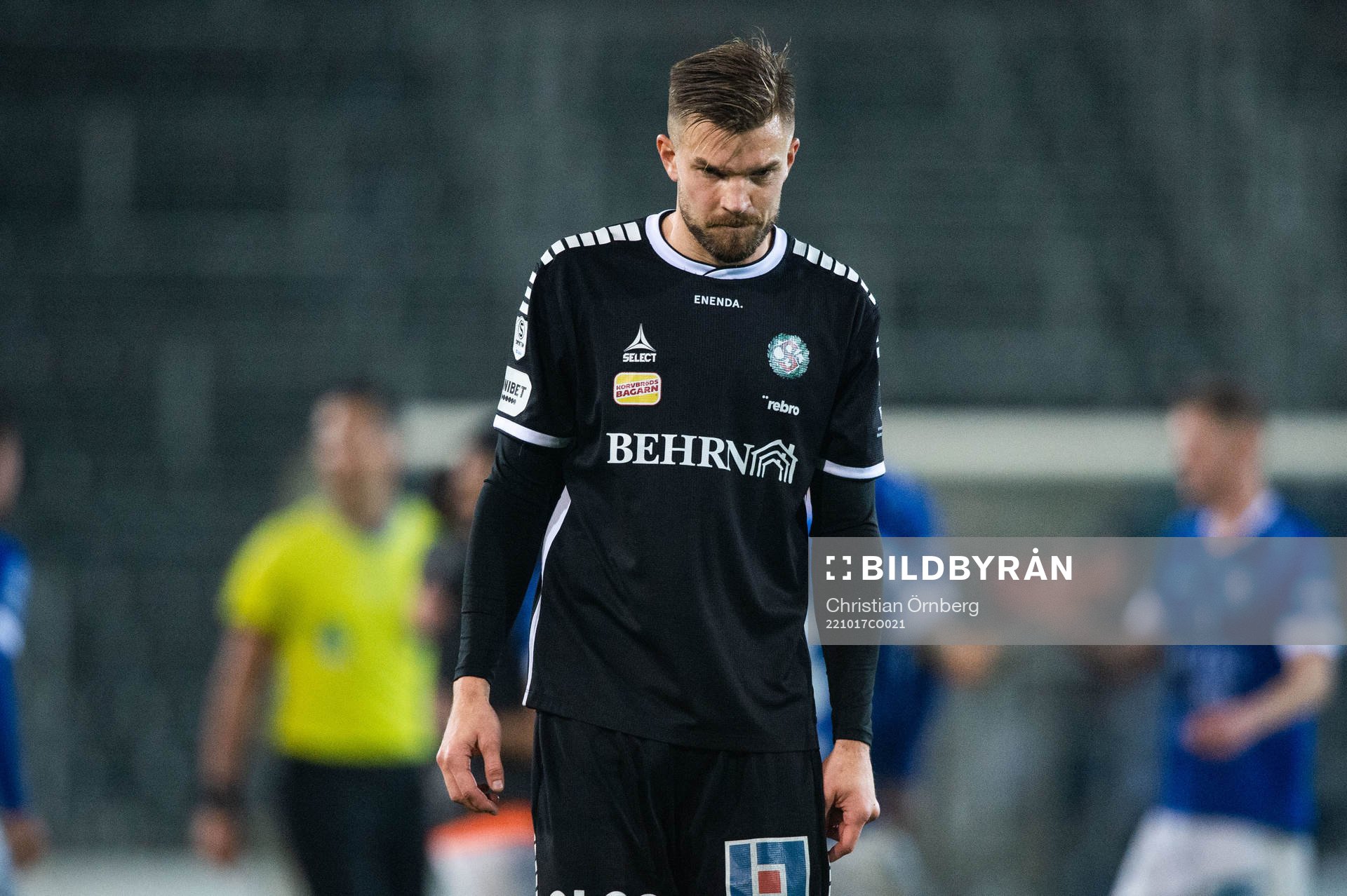Örebros Erik Björndahl deppar