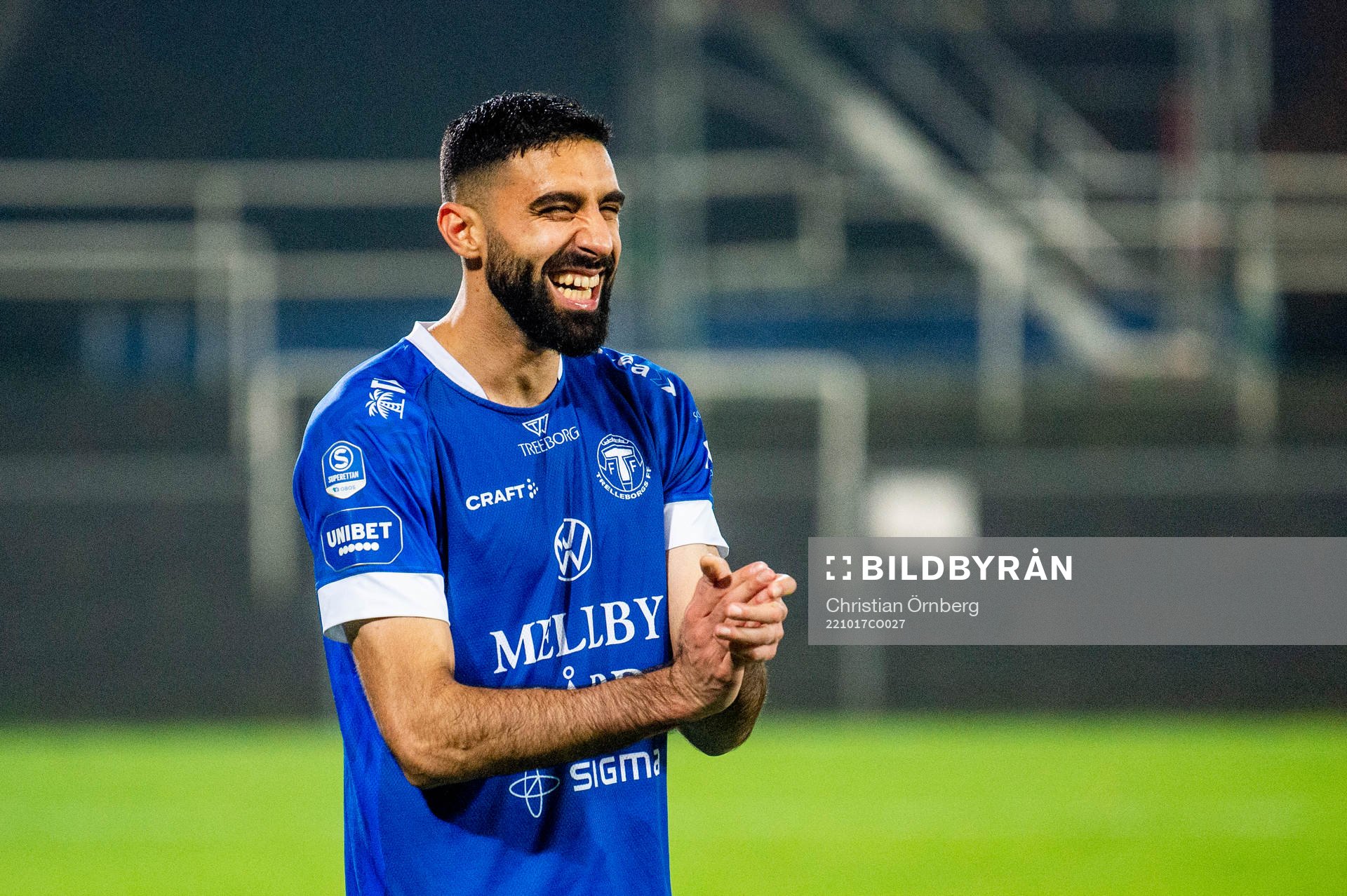 Trelleborgs Mouhammed-Ali Dhaini jublar