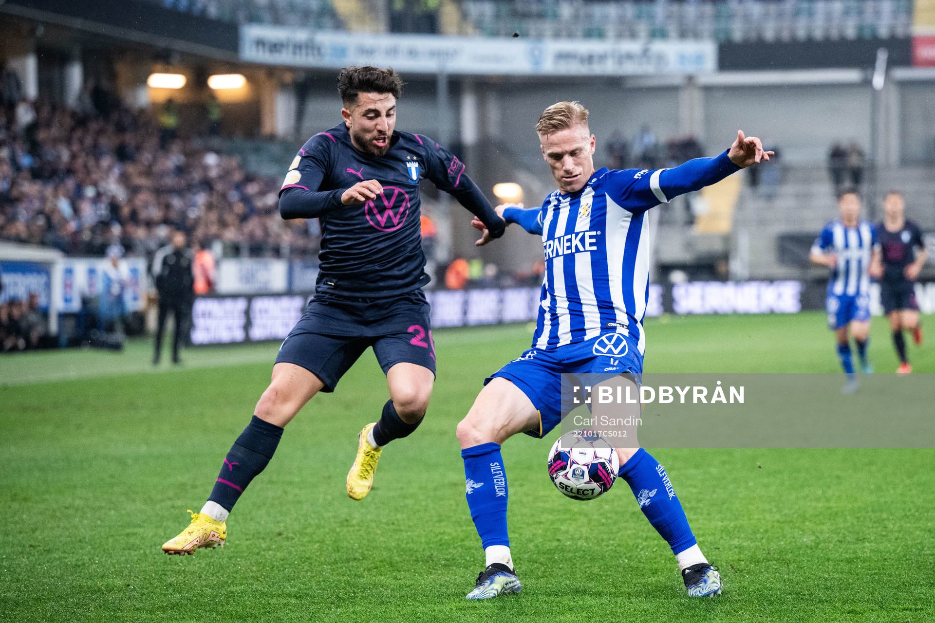 Malmö FFs Moustafa Zeidan och IFK Göteborgs Oscar Wendt